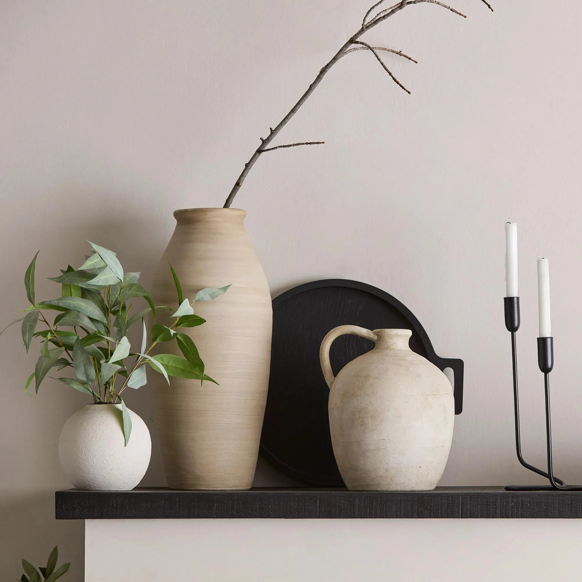 2 Tapered Candle Holders - Image 2
