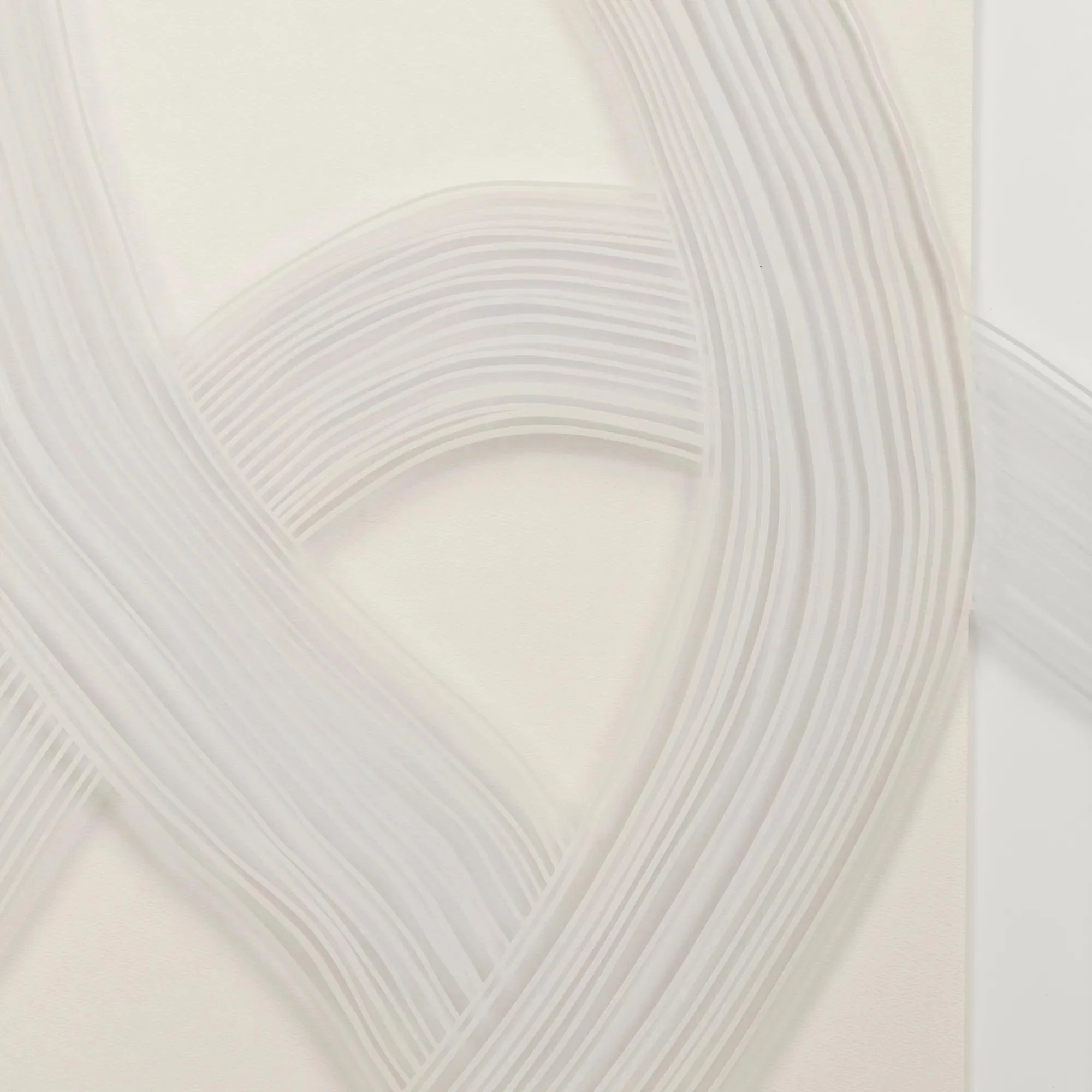 3D Lines on Glass Art - Image 3