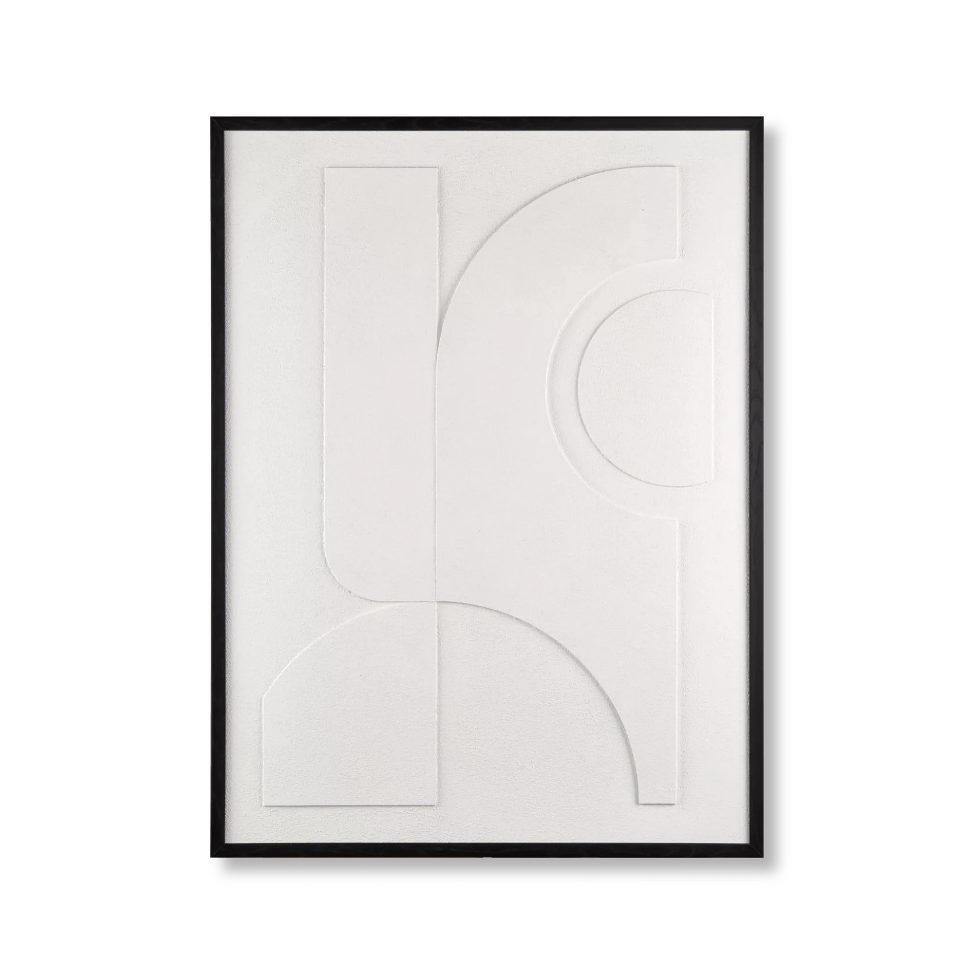Abstract 3D Textured Framed Art