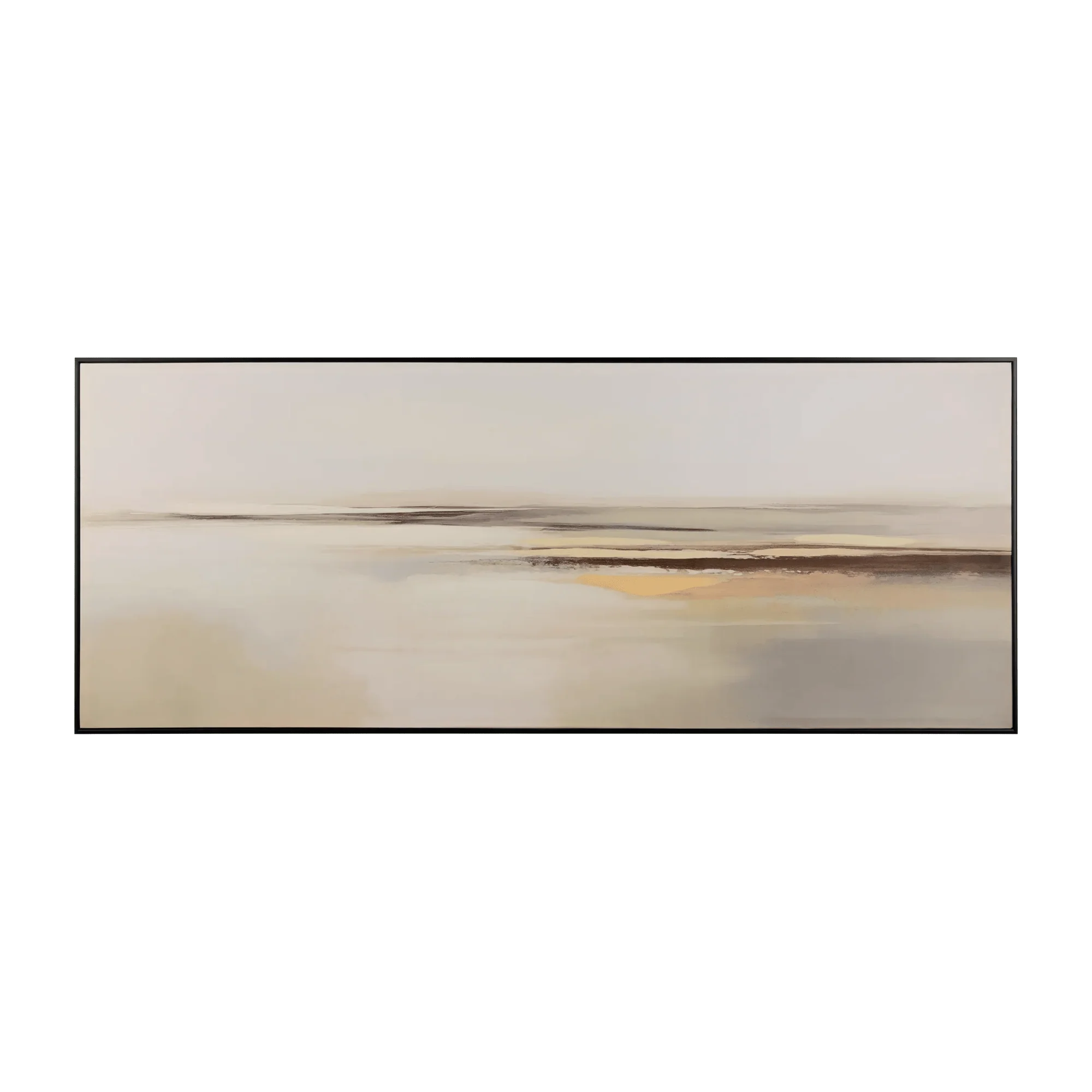 Abstract Framed Canvas