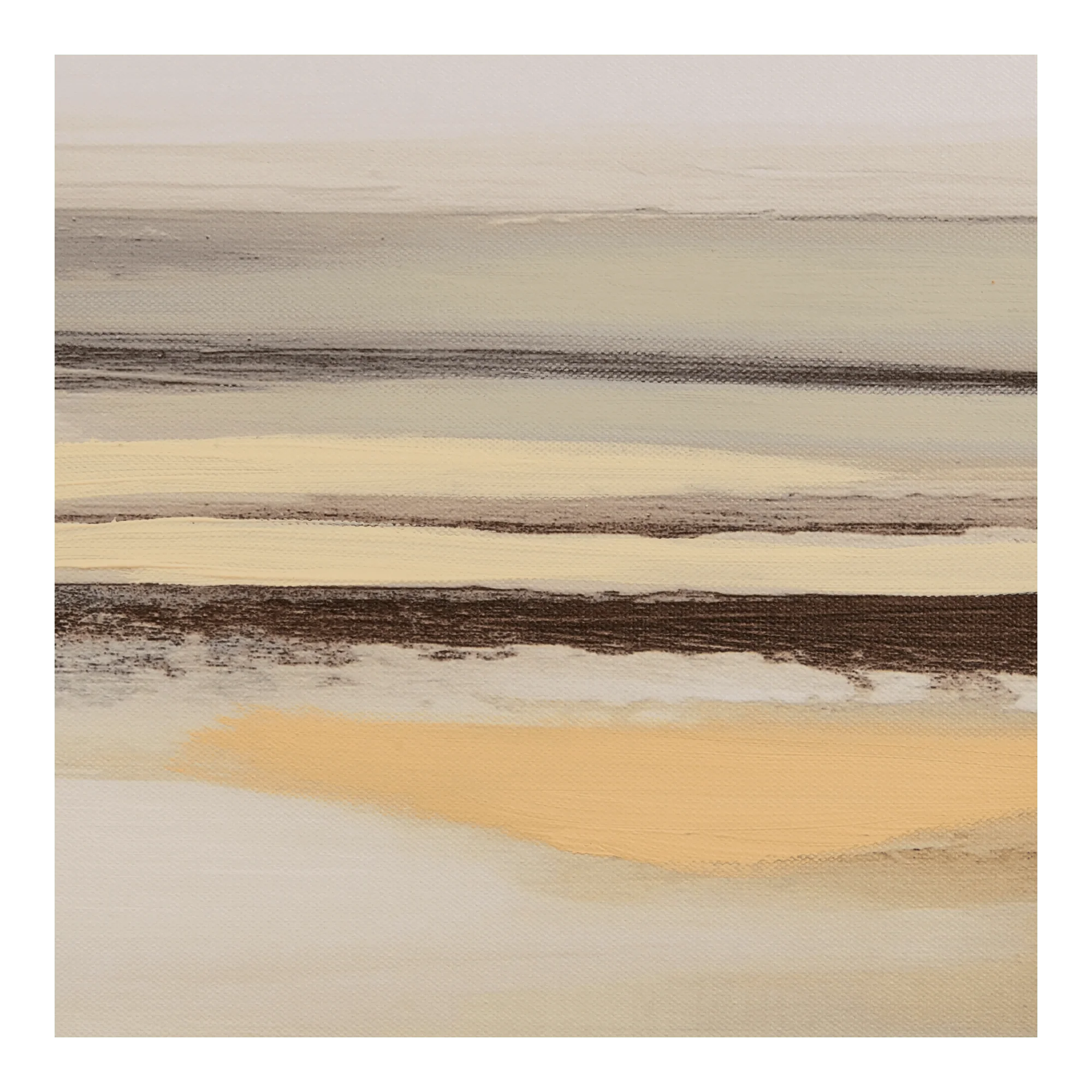 Abstract Framed Canvas - Image 3