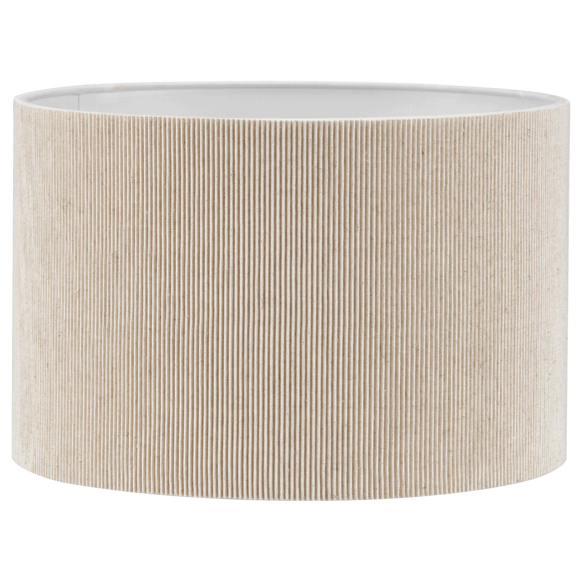 Beige Fabric Lampshade