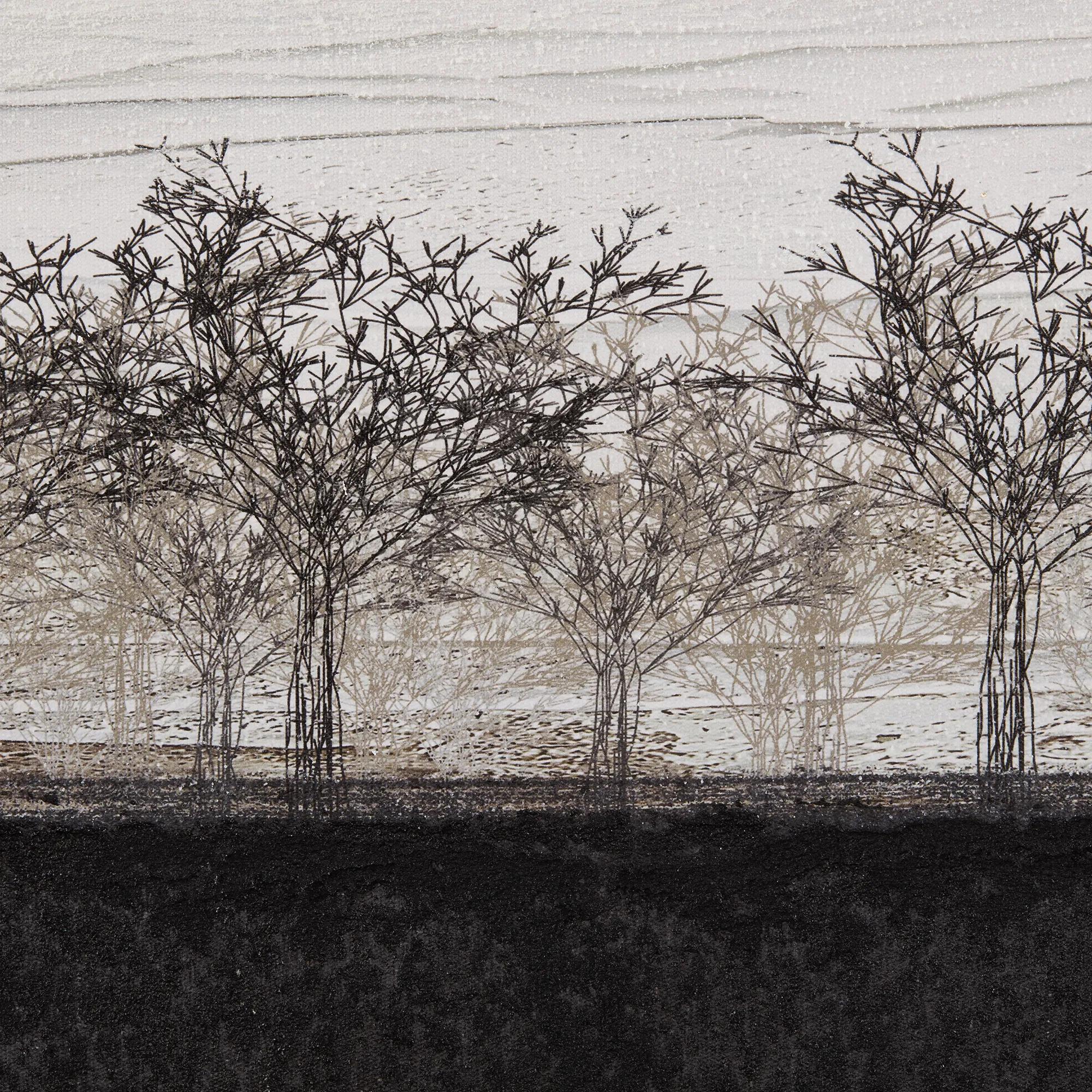 Black and White Landscape Framed Art - Image 3
