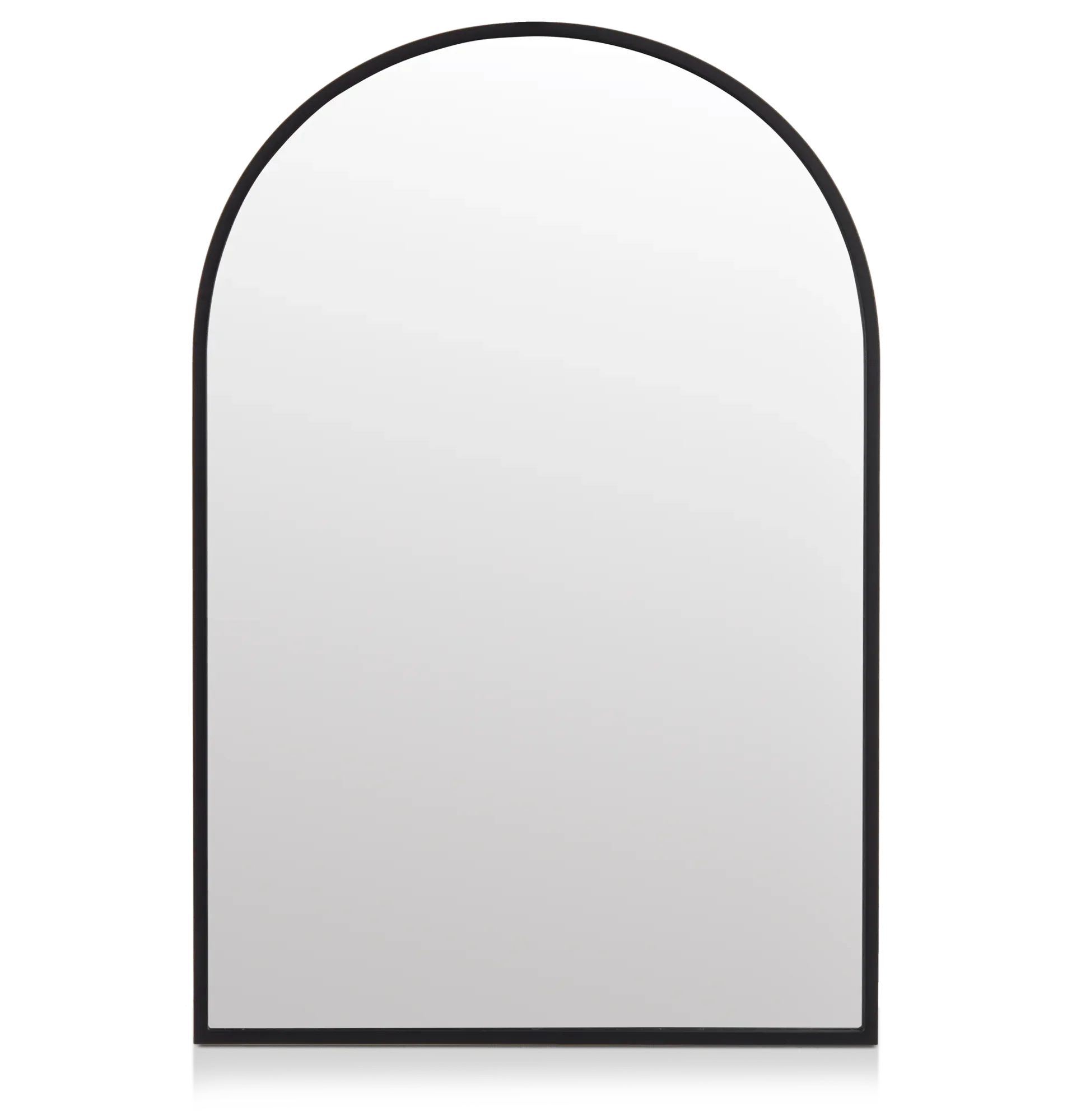 Black Arched Mirror