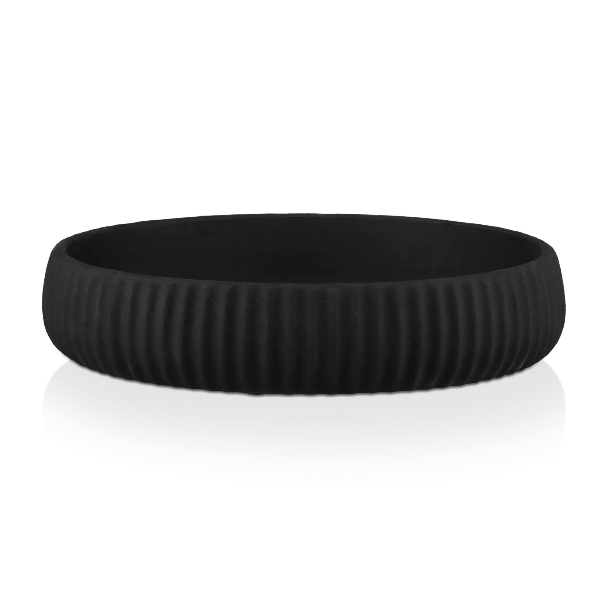 Black Ceramic Bowl