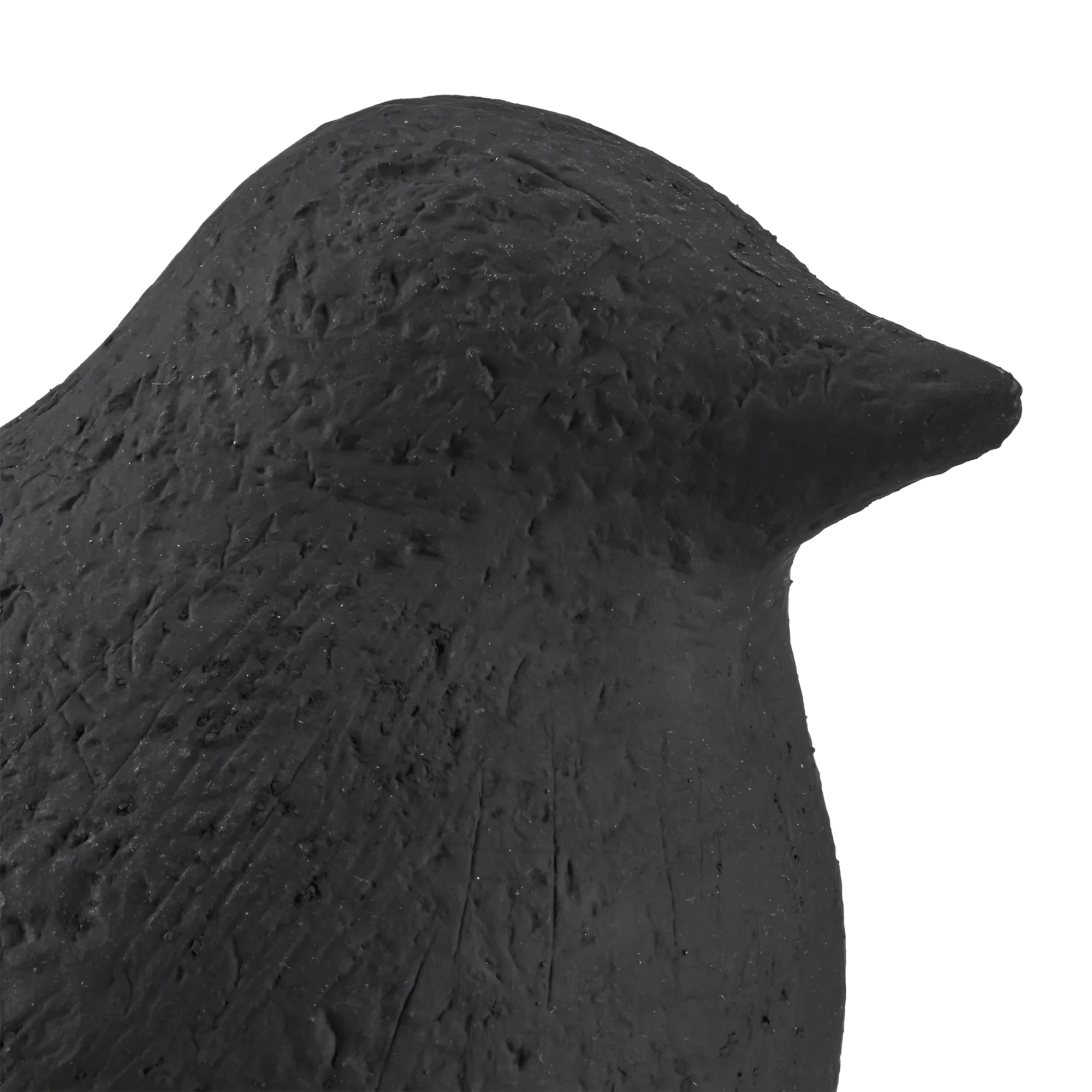 Black Ceramic Decorative Bird - Image 2