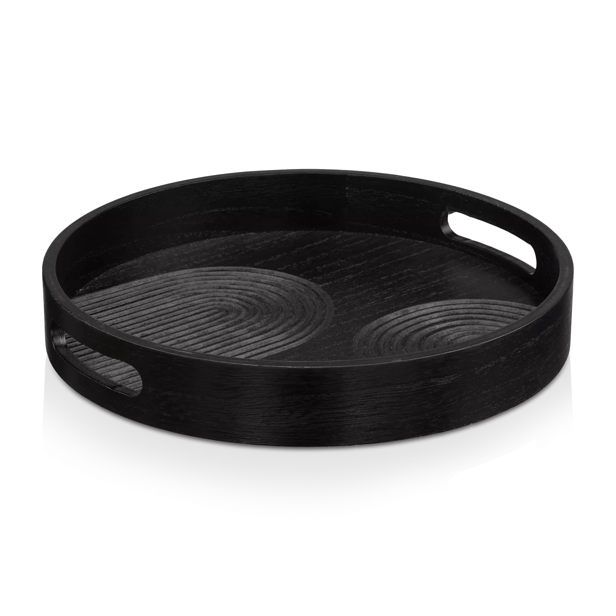 Black Engraved Tray