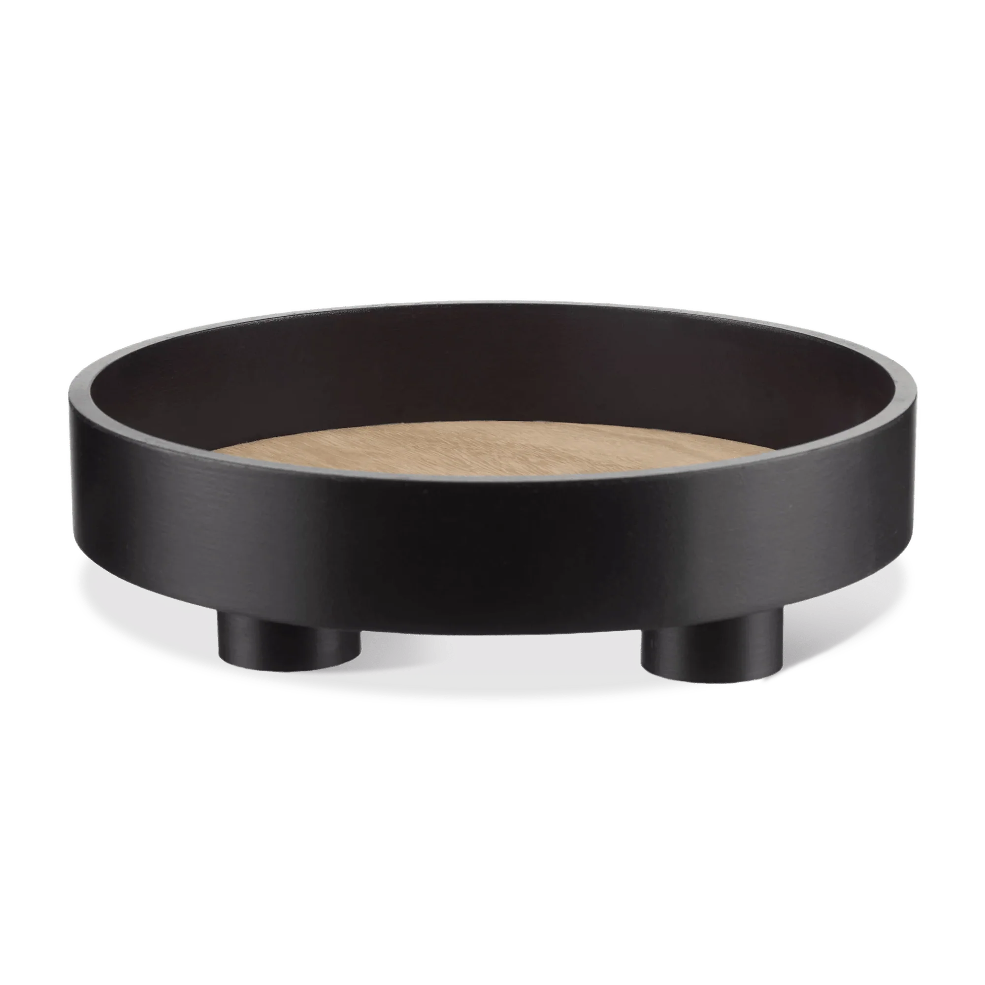Black Tray & Natural  Tray On Stand