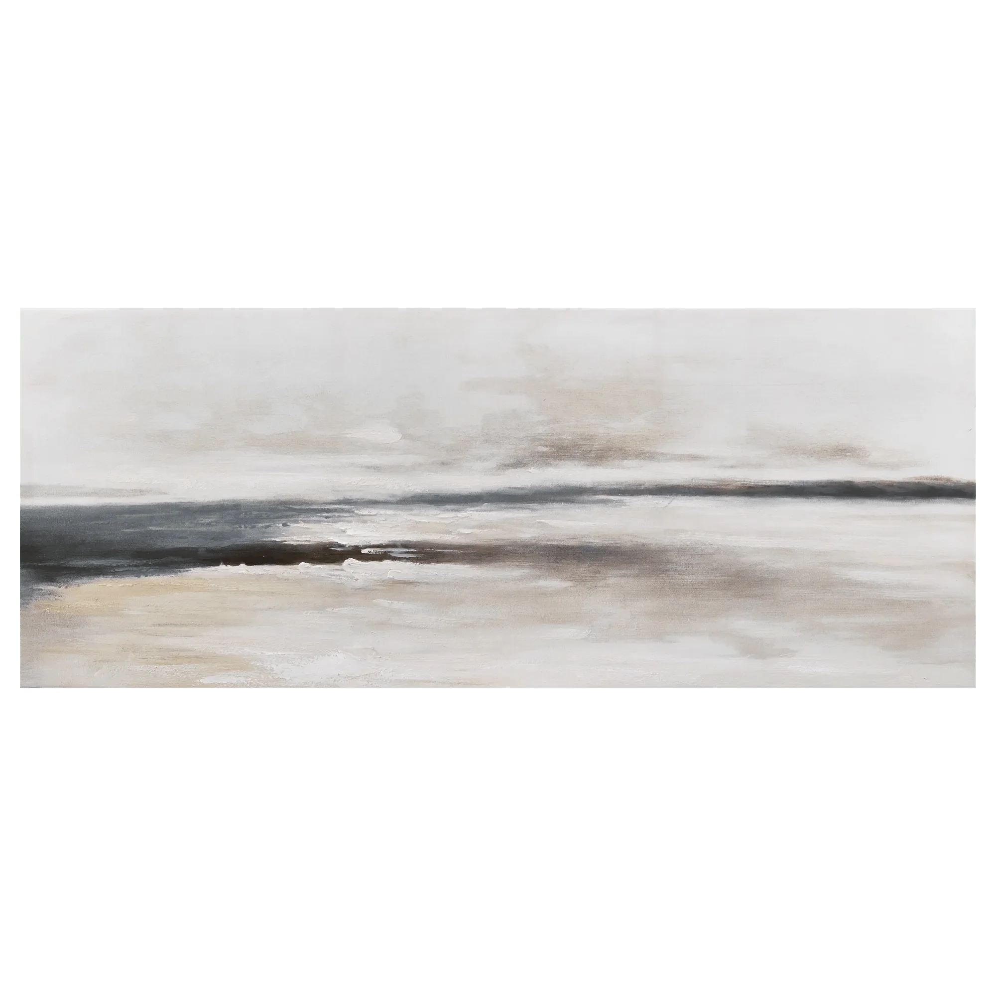 Blue Abstract Oil Painting