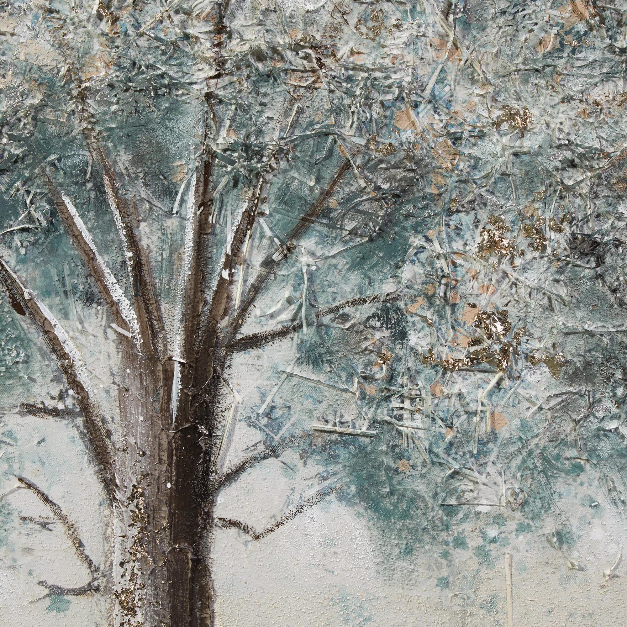 Blue Tree Oil Painting - Image 2