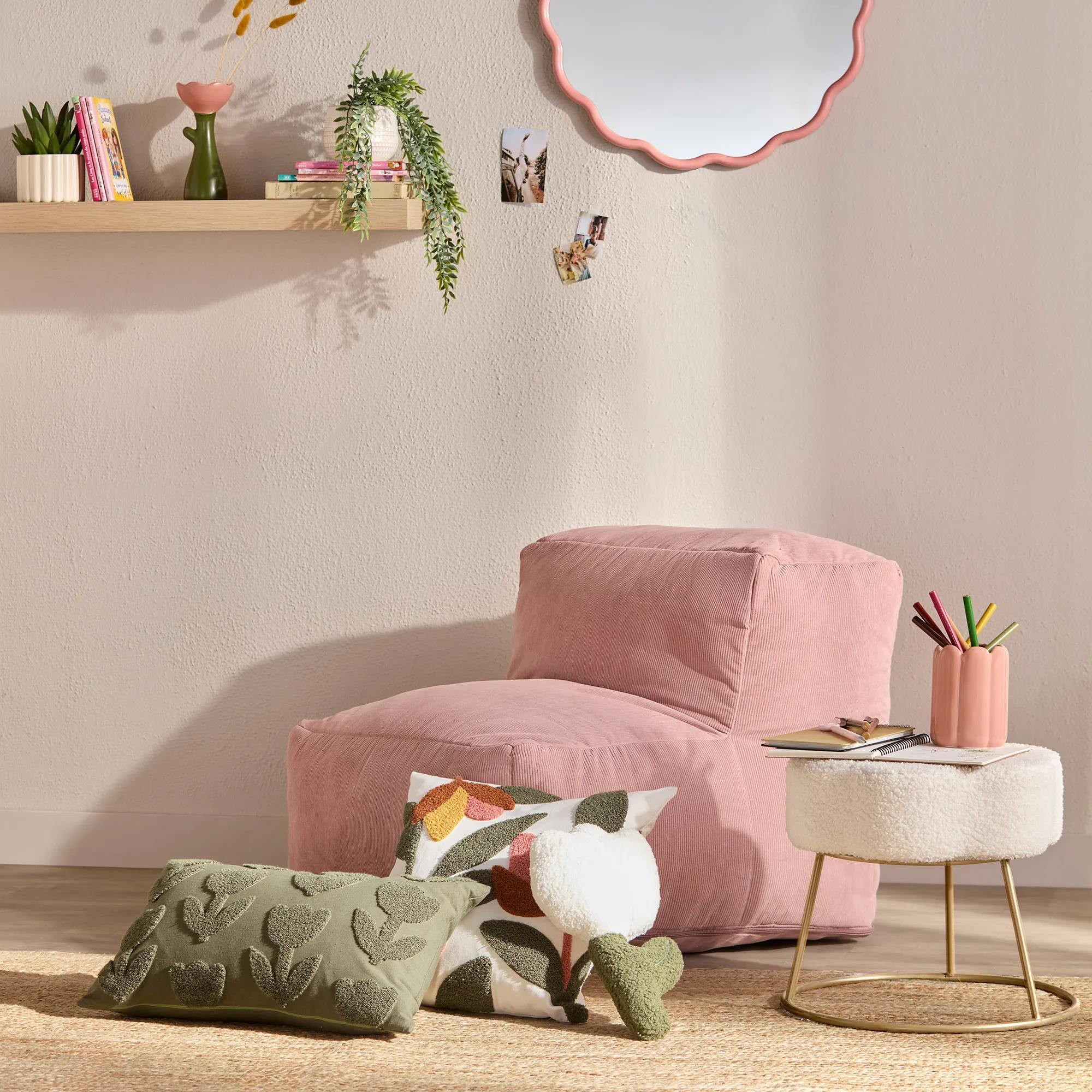 Boucle Floral Stool - Image 2