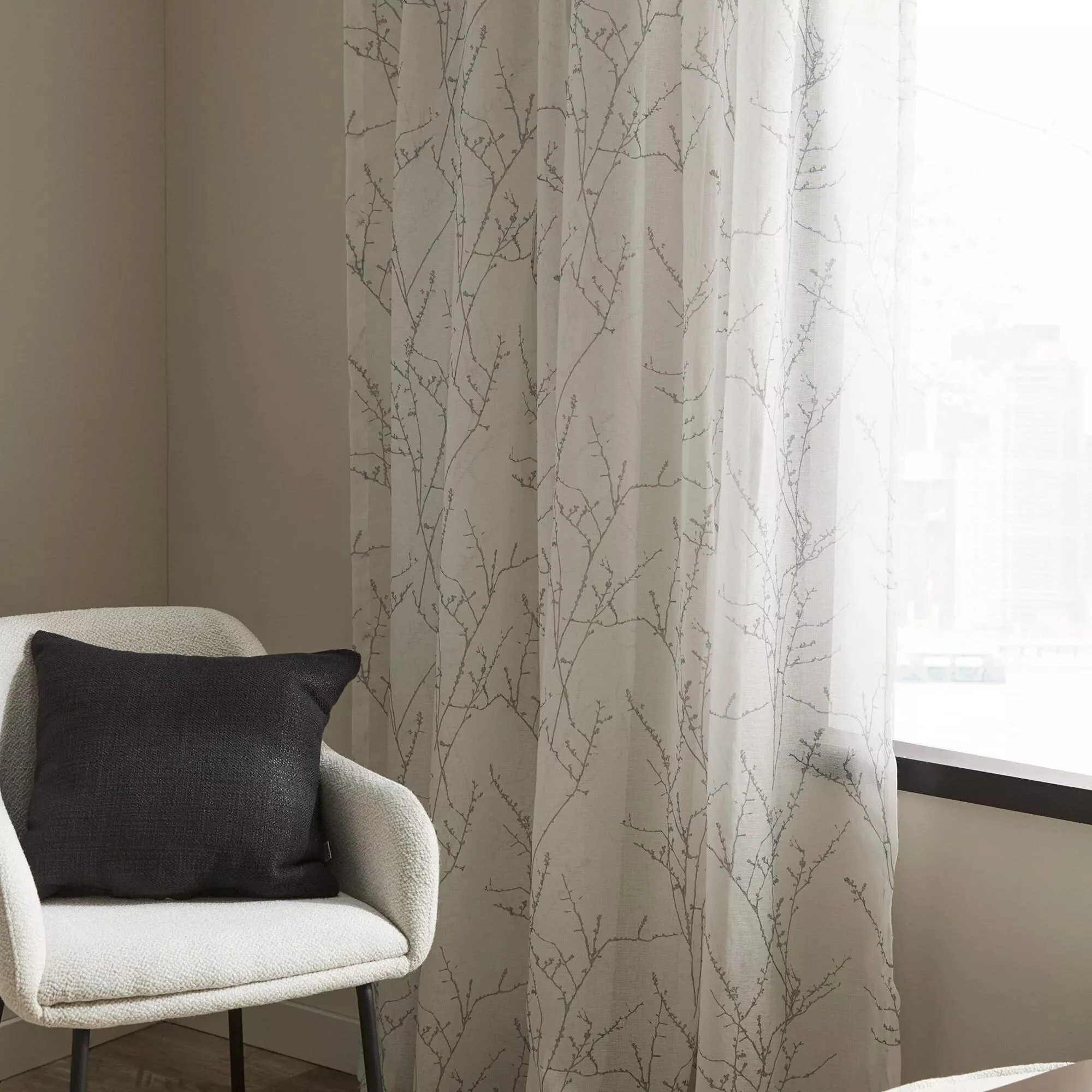 Branch Sheer Curtain - Image 2