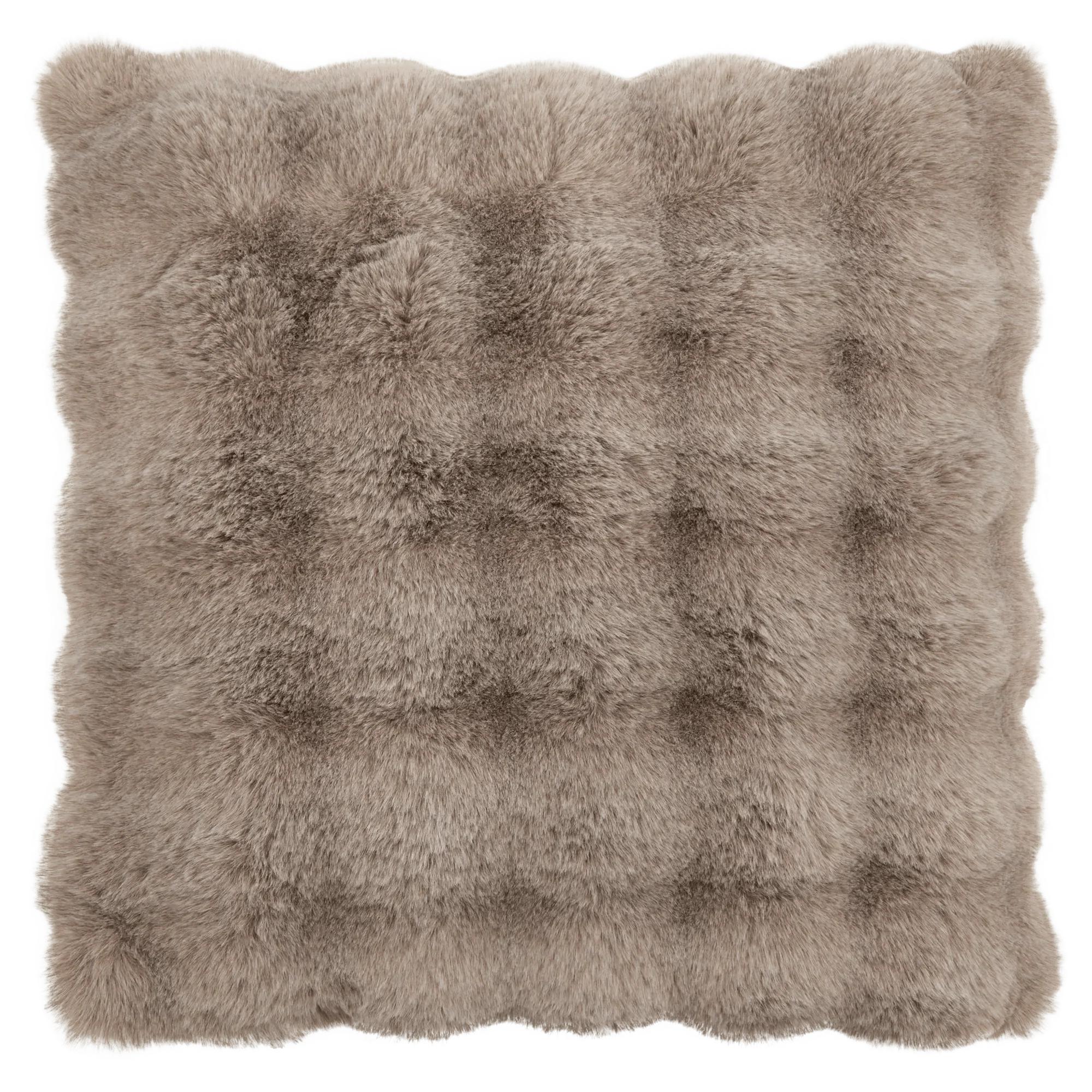Bubble Faux Fur Decorative Pillow