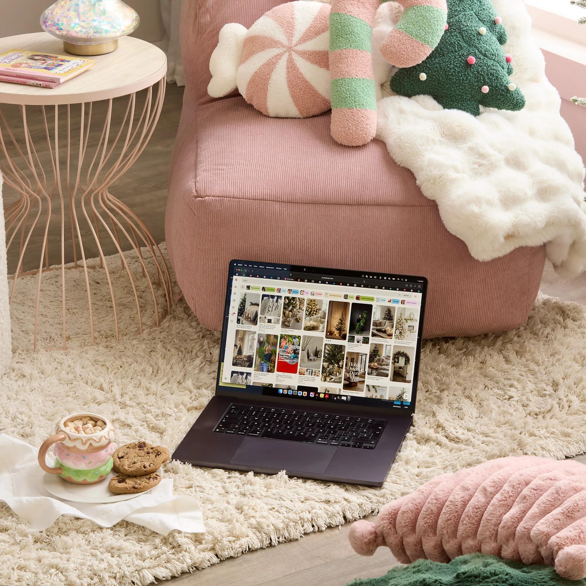 Candy Cane Decorative Pillow - Image 6