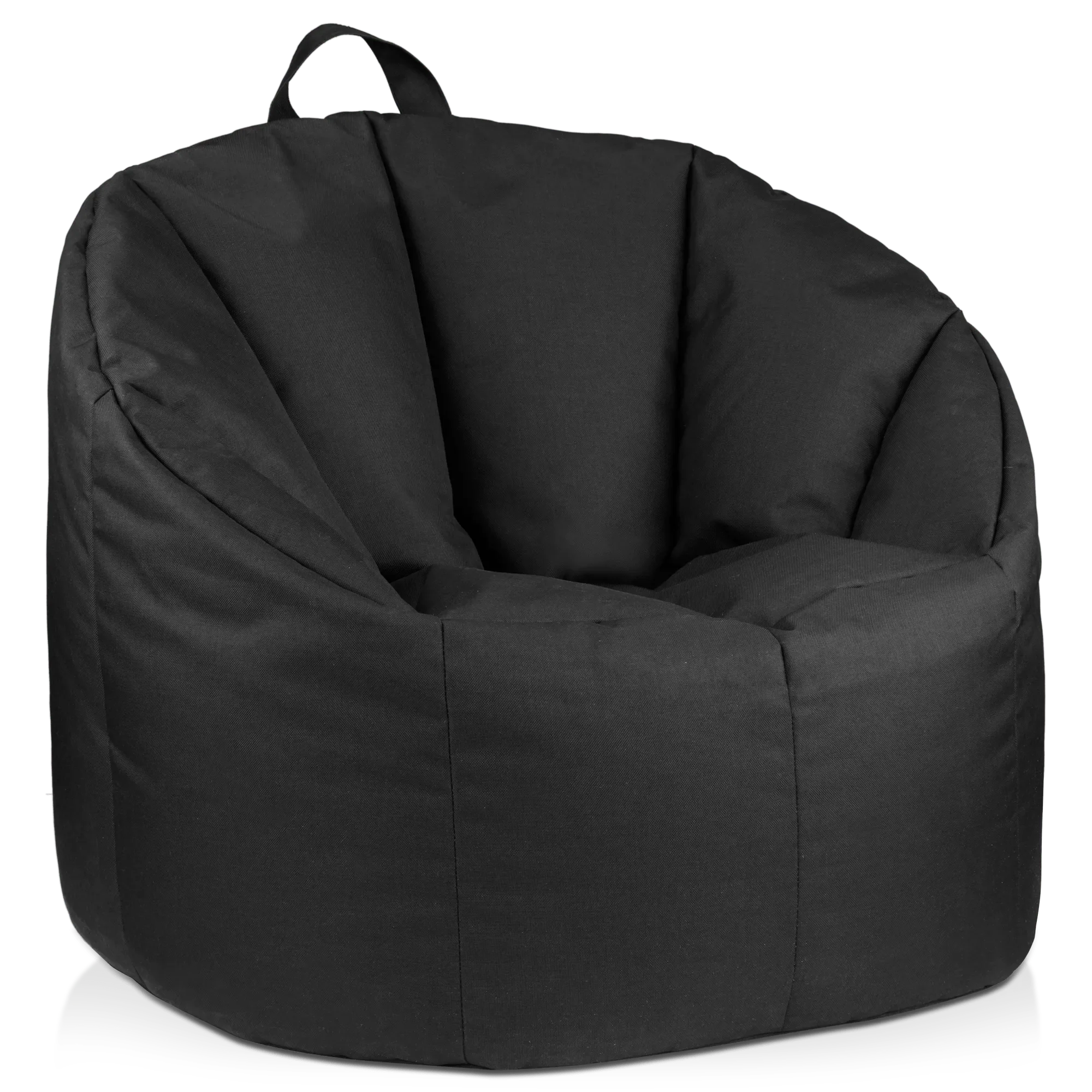 Black Canvas Bean Bag