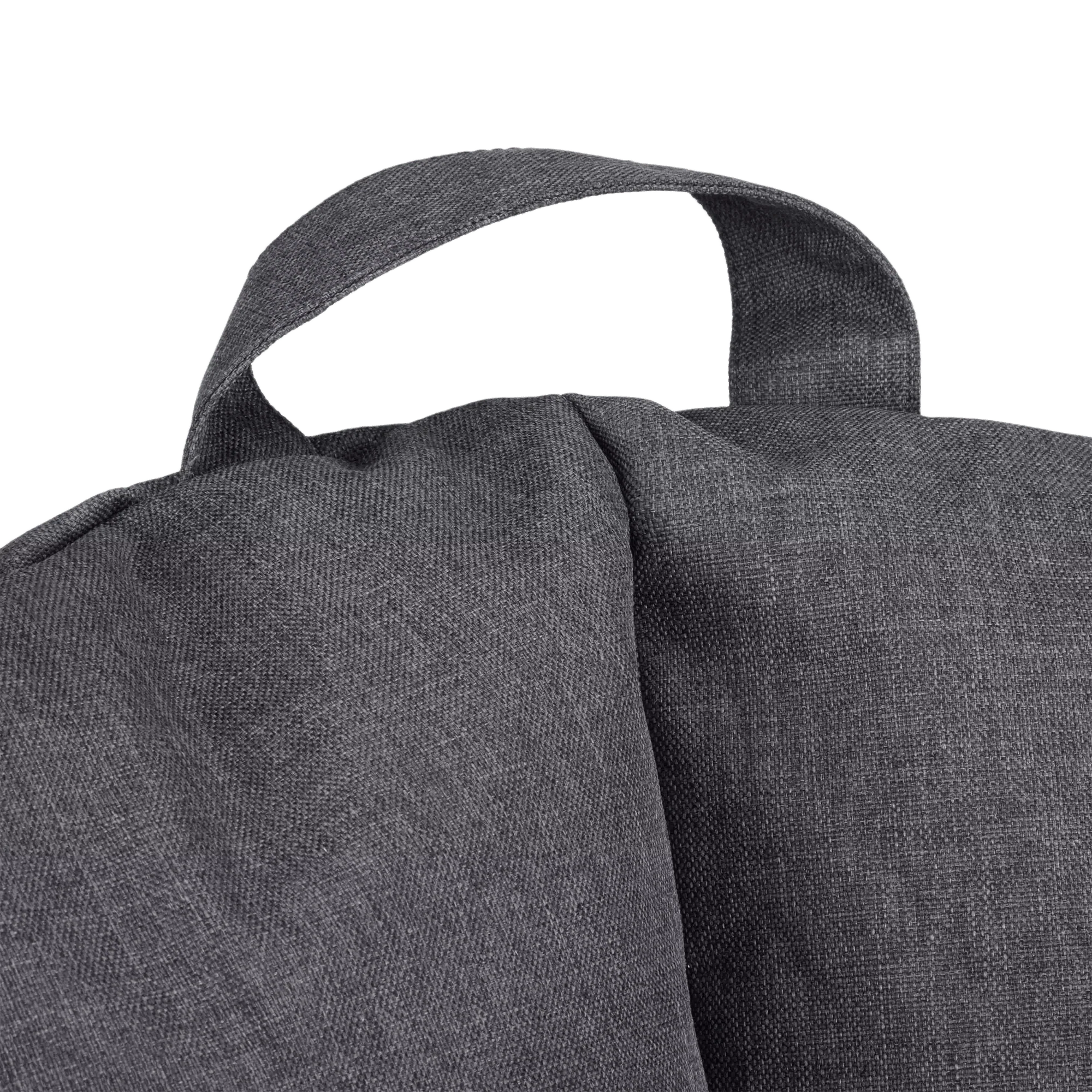 Dark Grey Canvas Bean Bag - Image 7