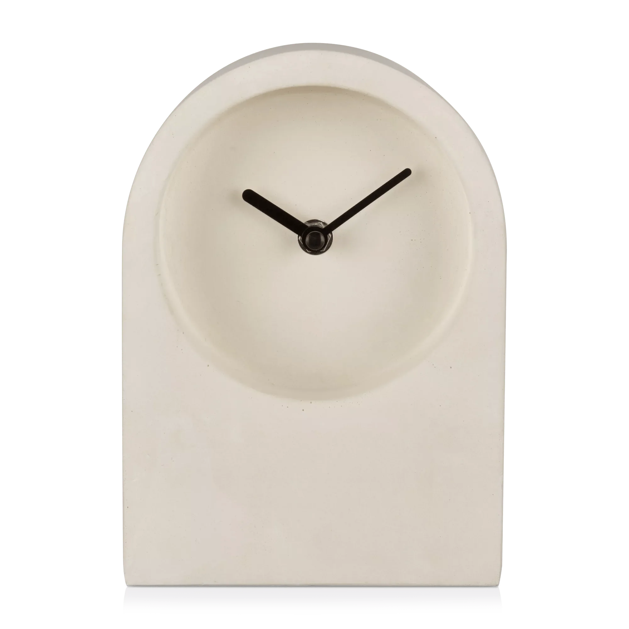 Cement Table Clock