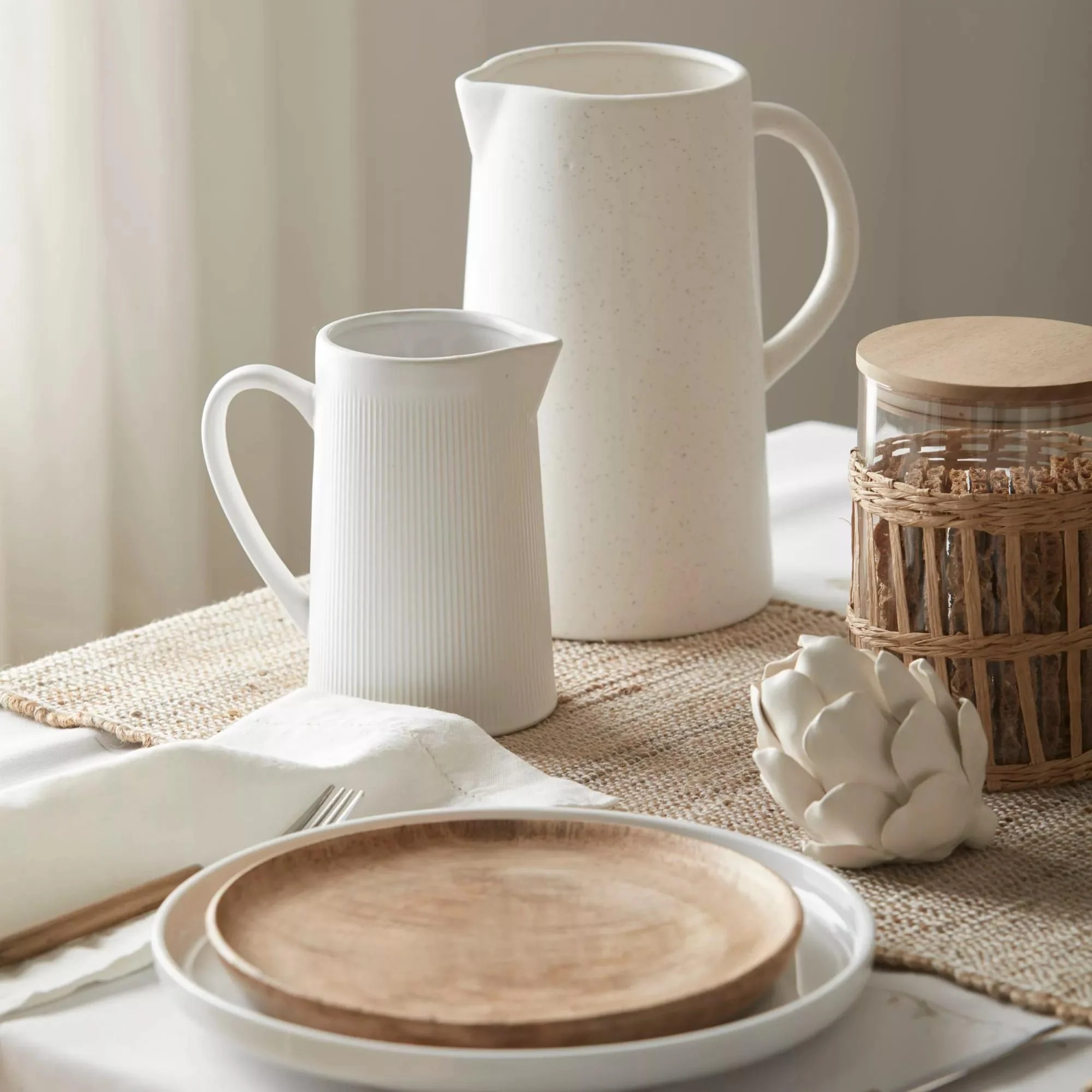 Speckled Ceramic Pitcher - Image 5
