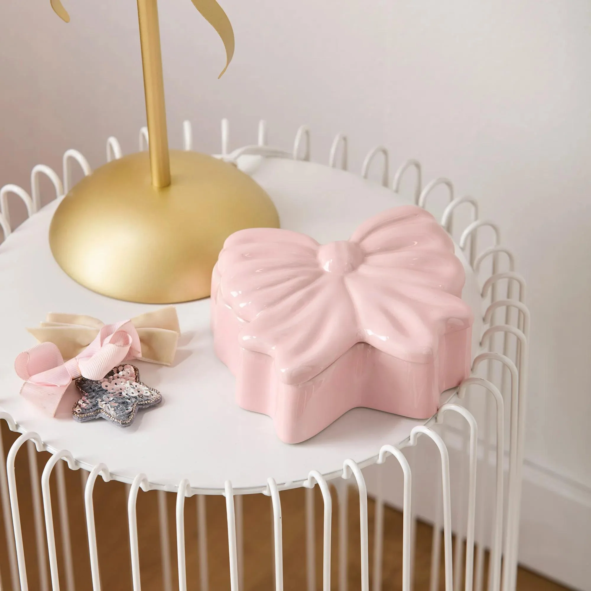 Ceramic Bow Shape Box - Image 5