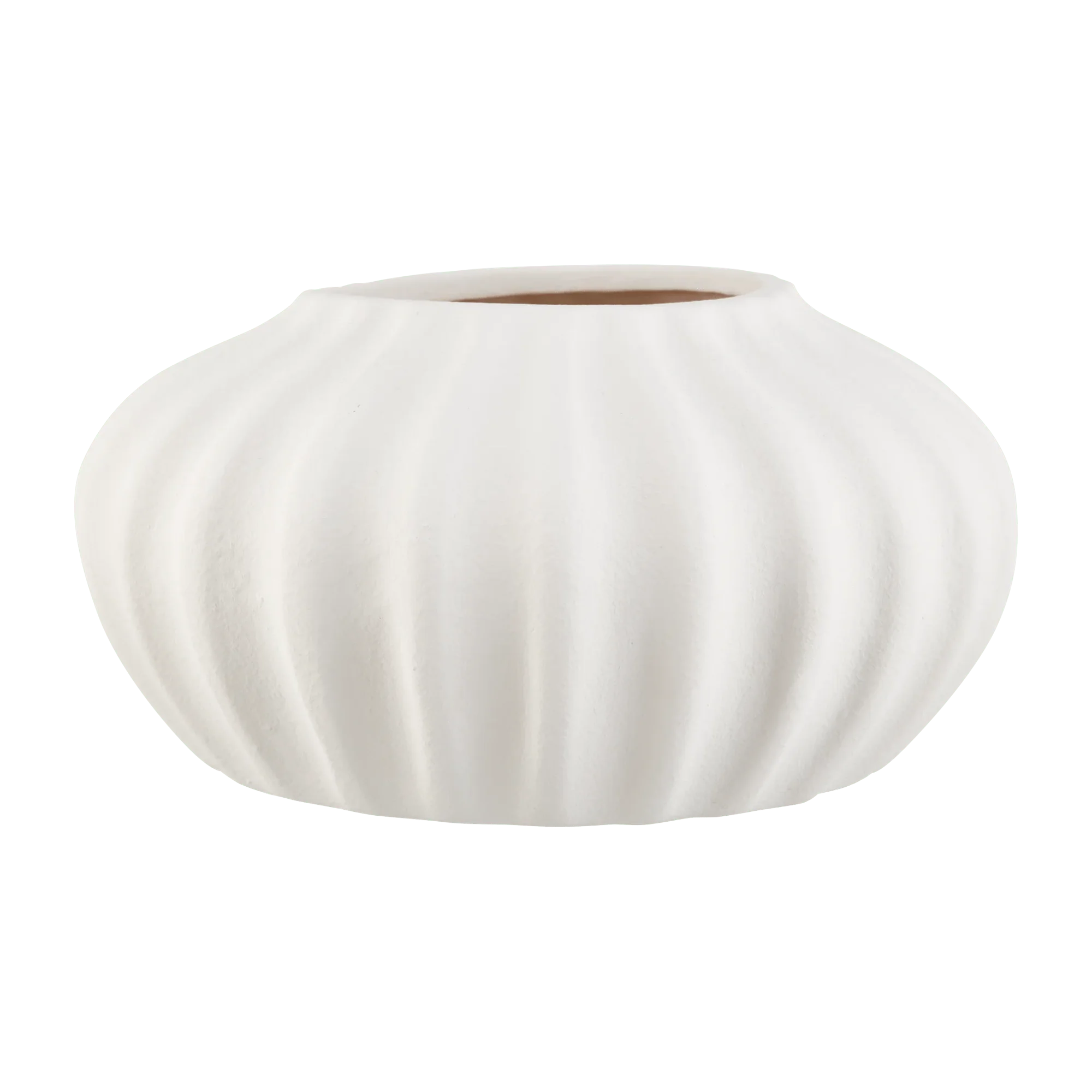Ceramic Ribbed Bowl