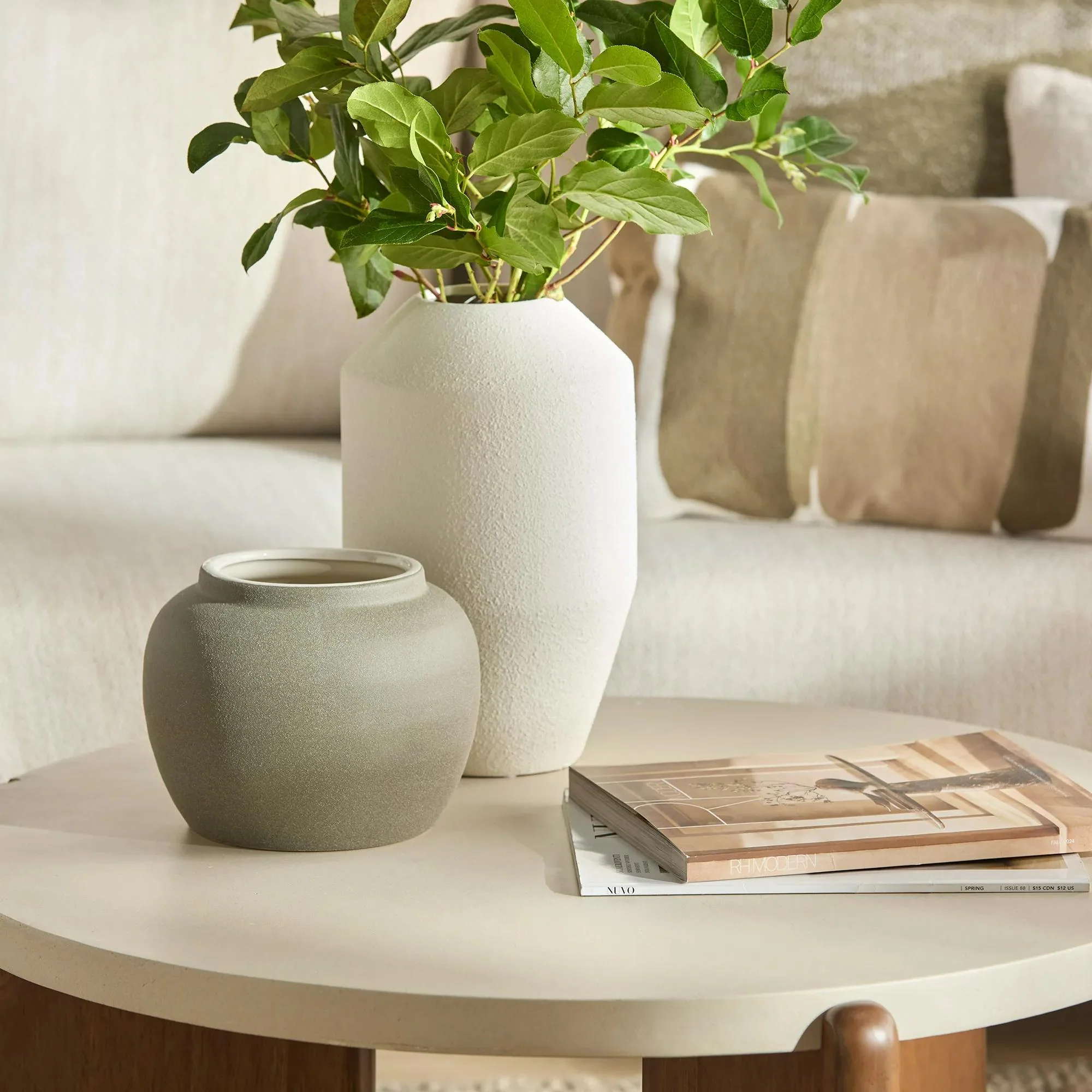 Ceramic Round Vase - Image 2