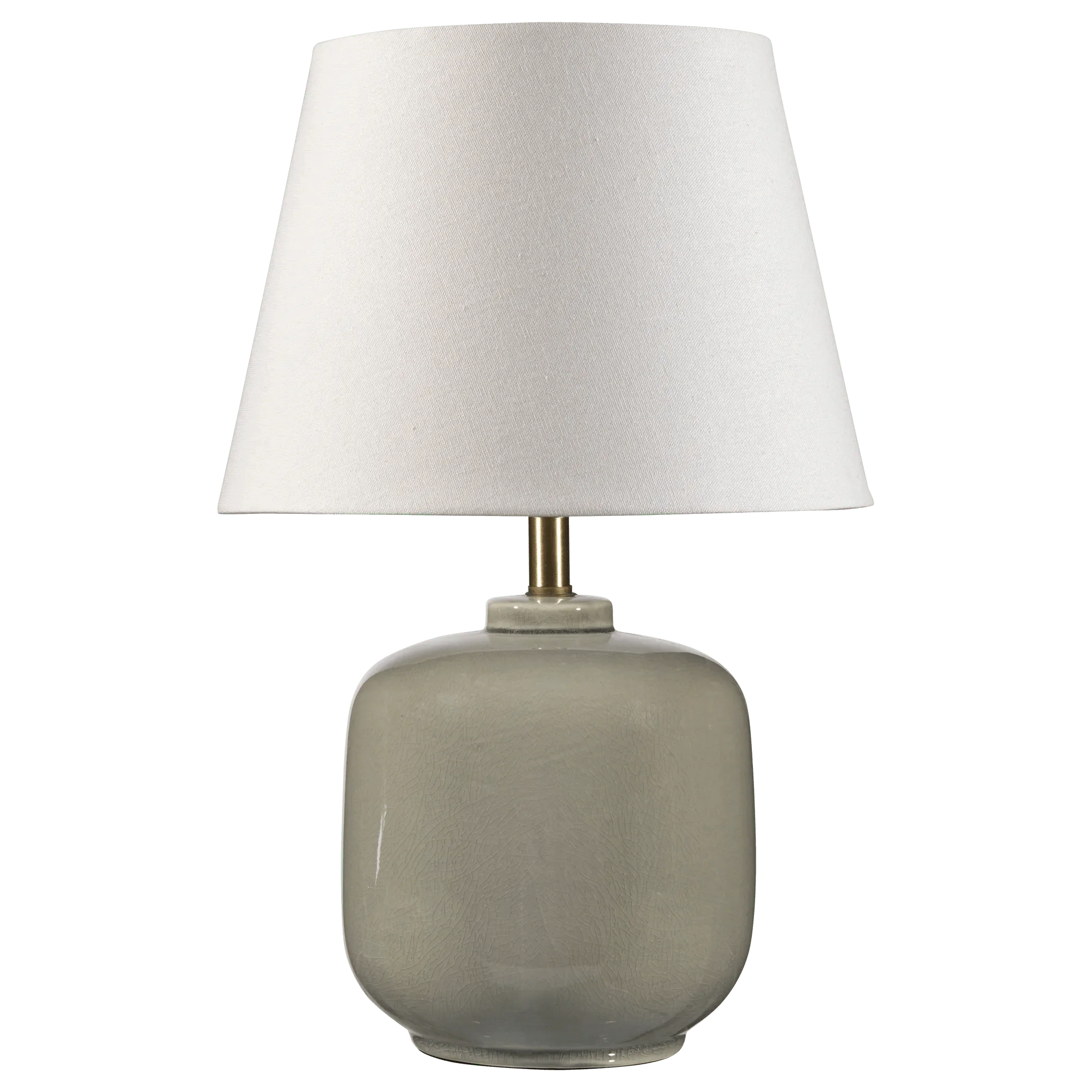 Ceramic Table Lamp in Soft Green