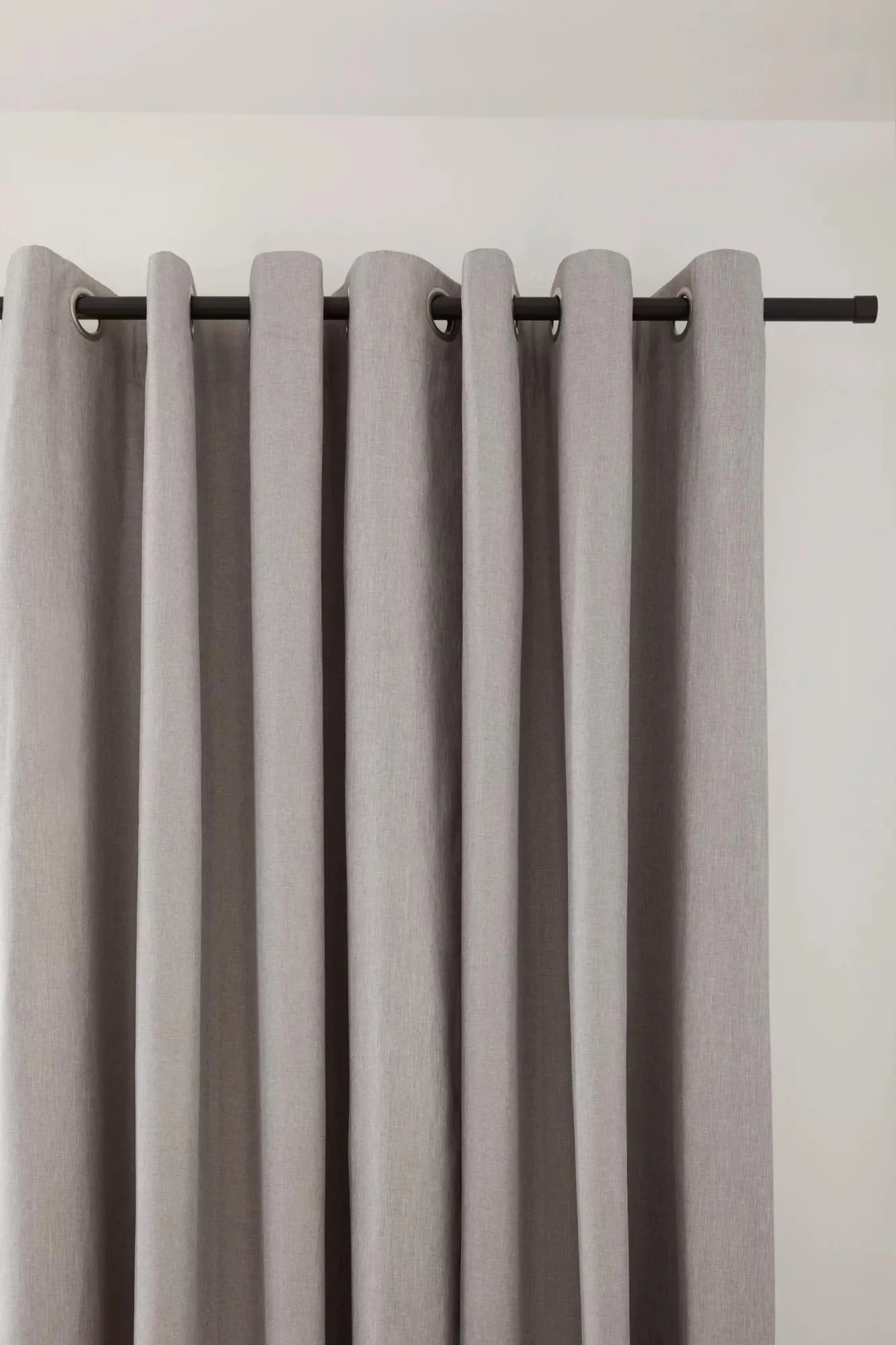 Beige Chambray Blackout Curtain - Image 11
