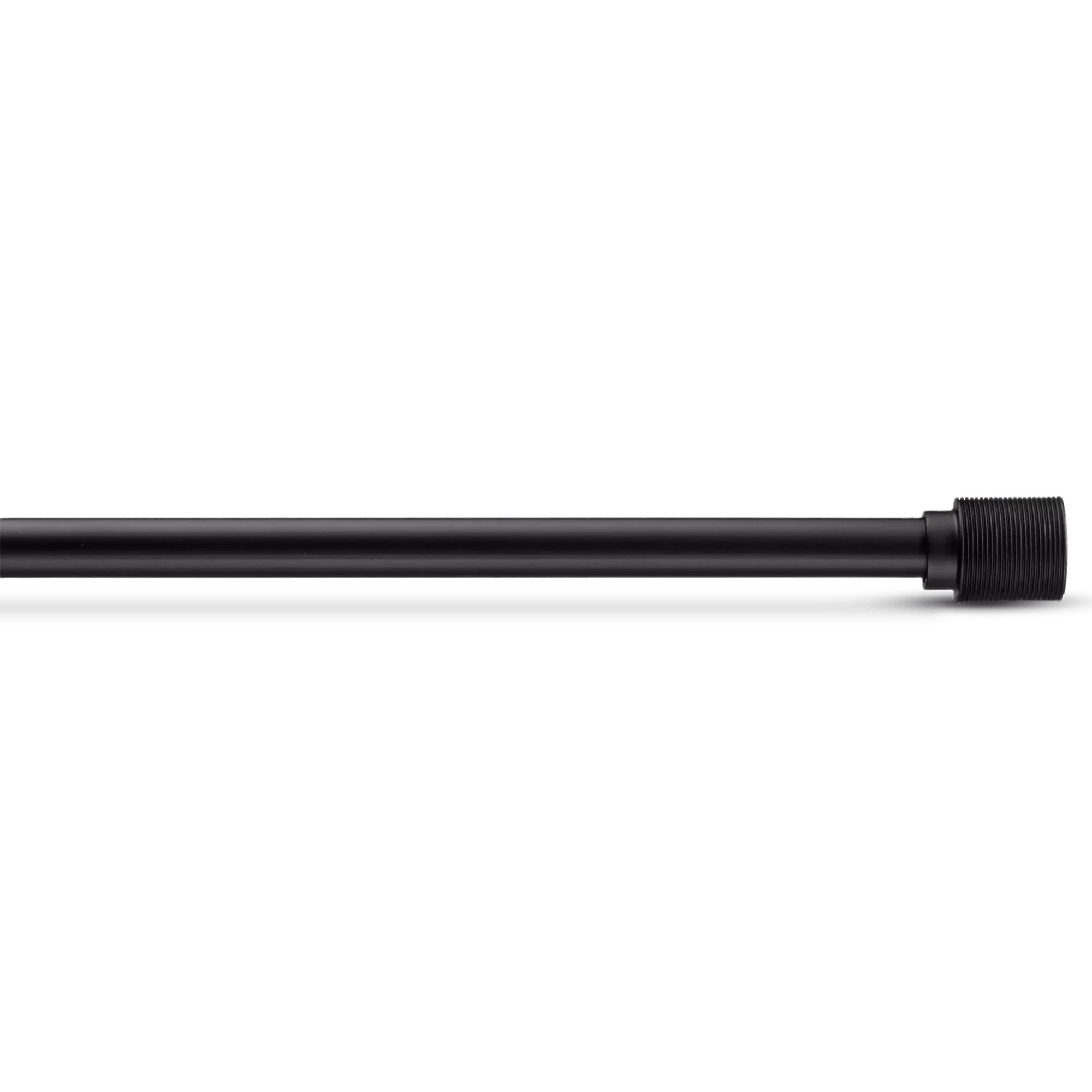 Black Chelsea Curtain Rod Set - Diameter 16/19 mm