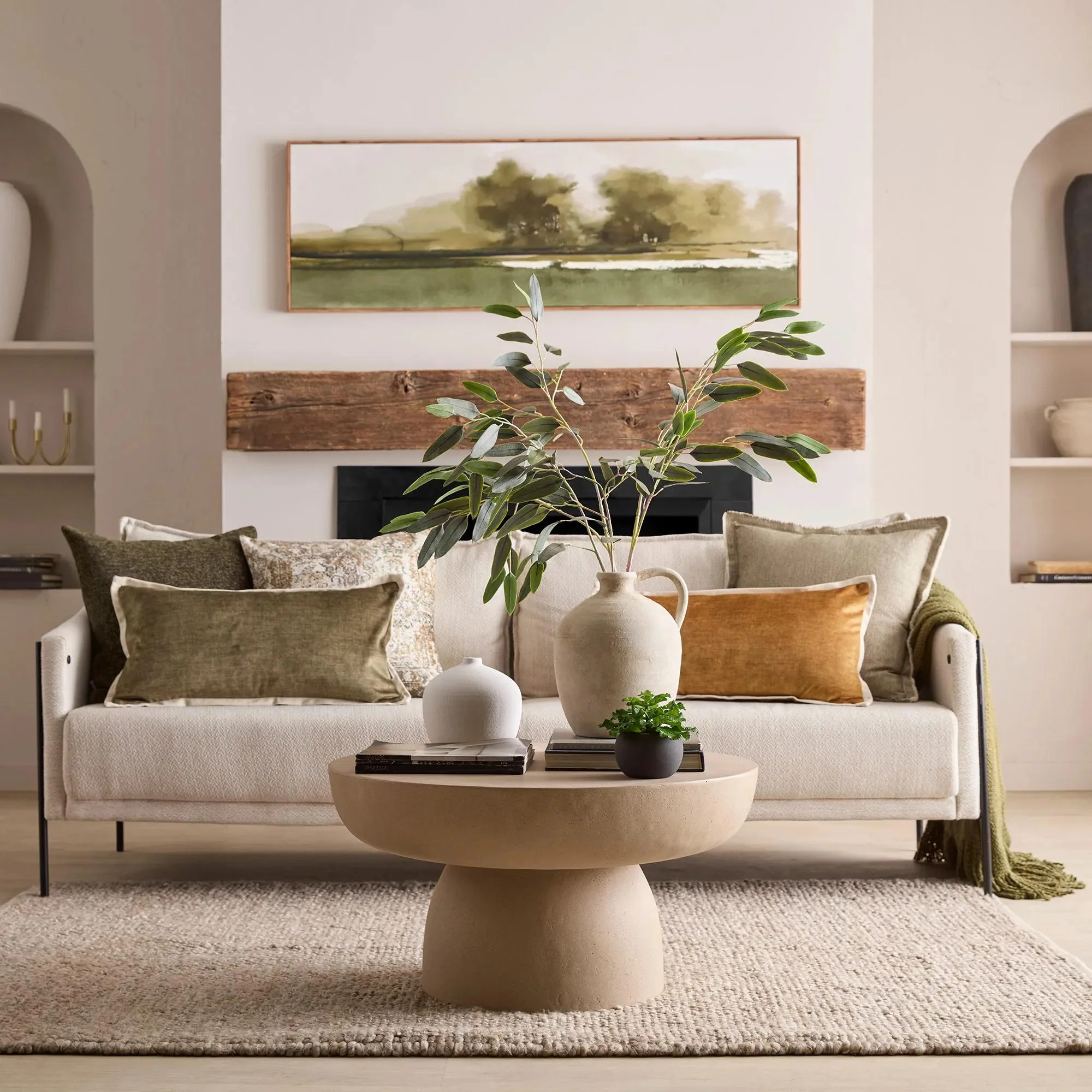 Concrete Effect Coffee Table - Image 3