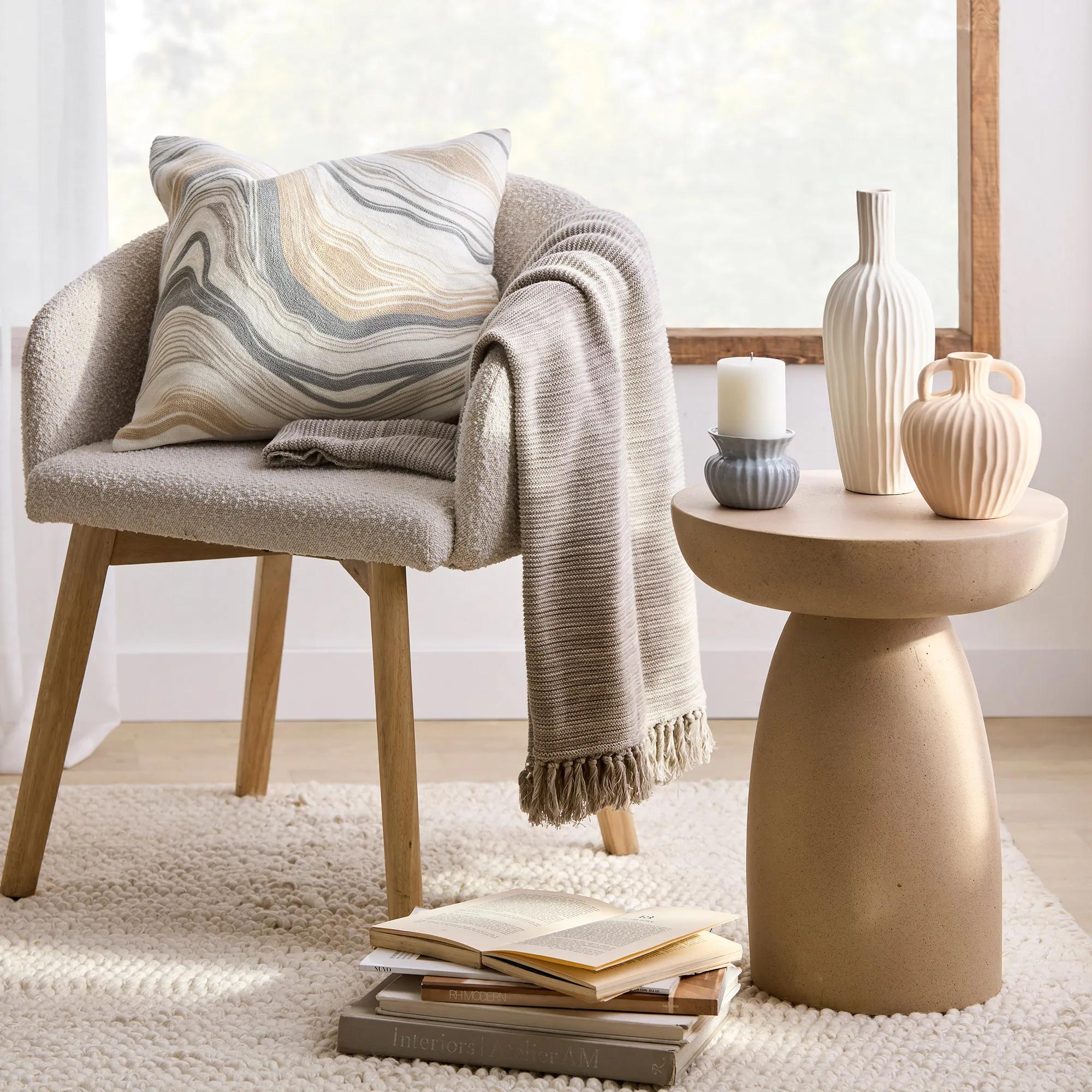 Concrete Effect Side Table - Image 2