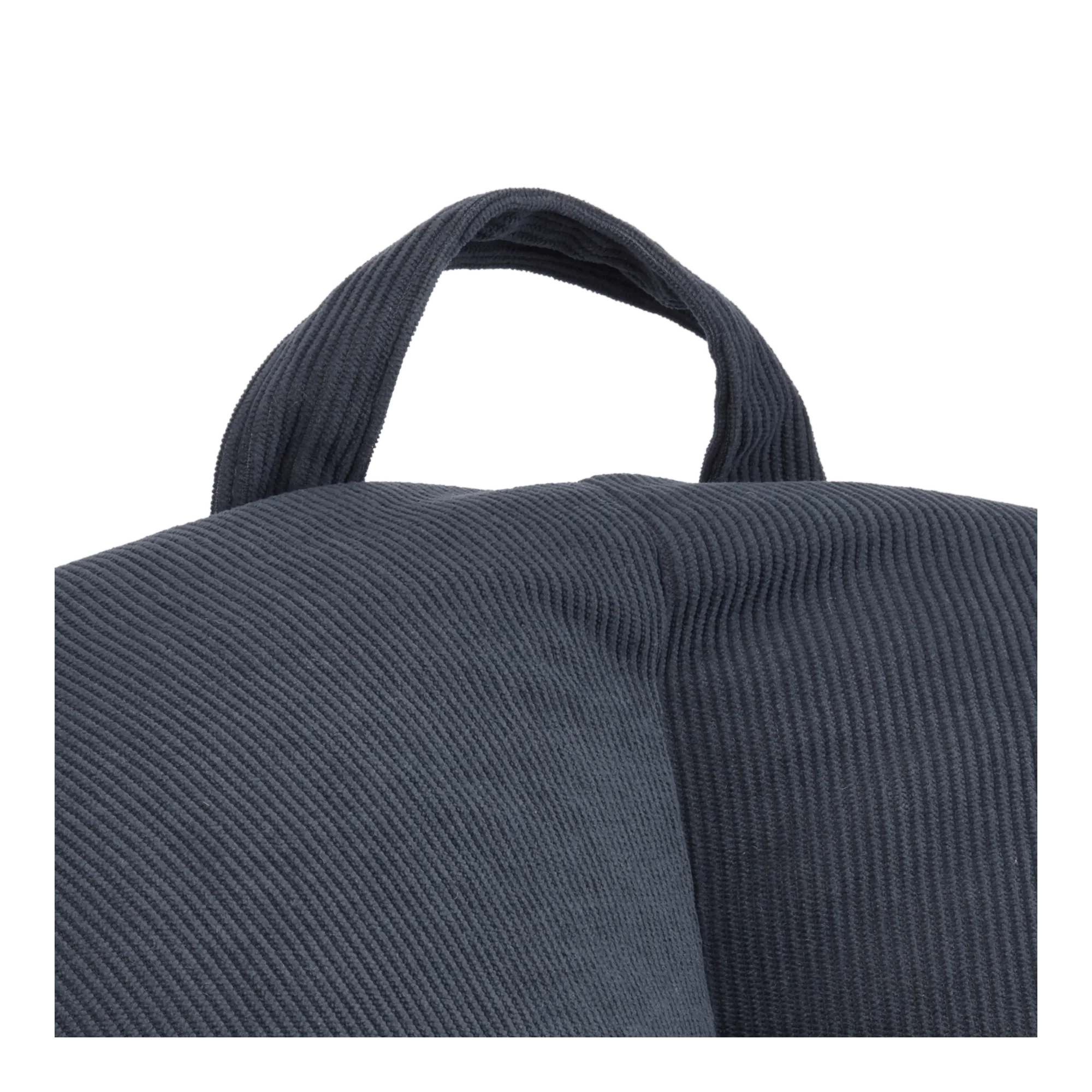 Corduroy Bean Bag in Blue - Image 3