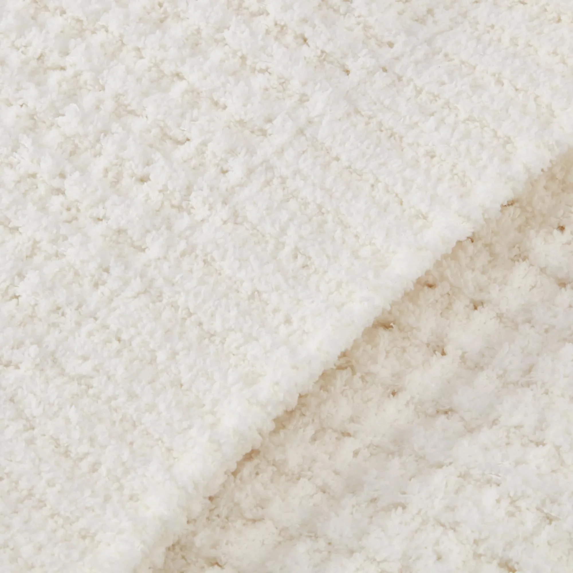 White Cory Chenille Throw - Image 2