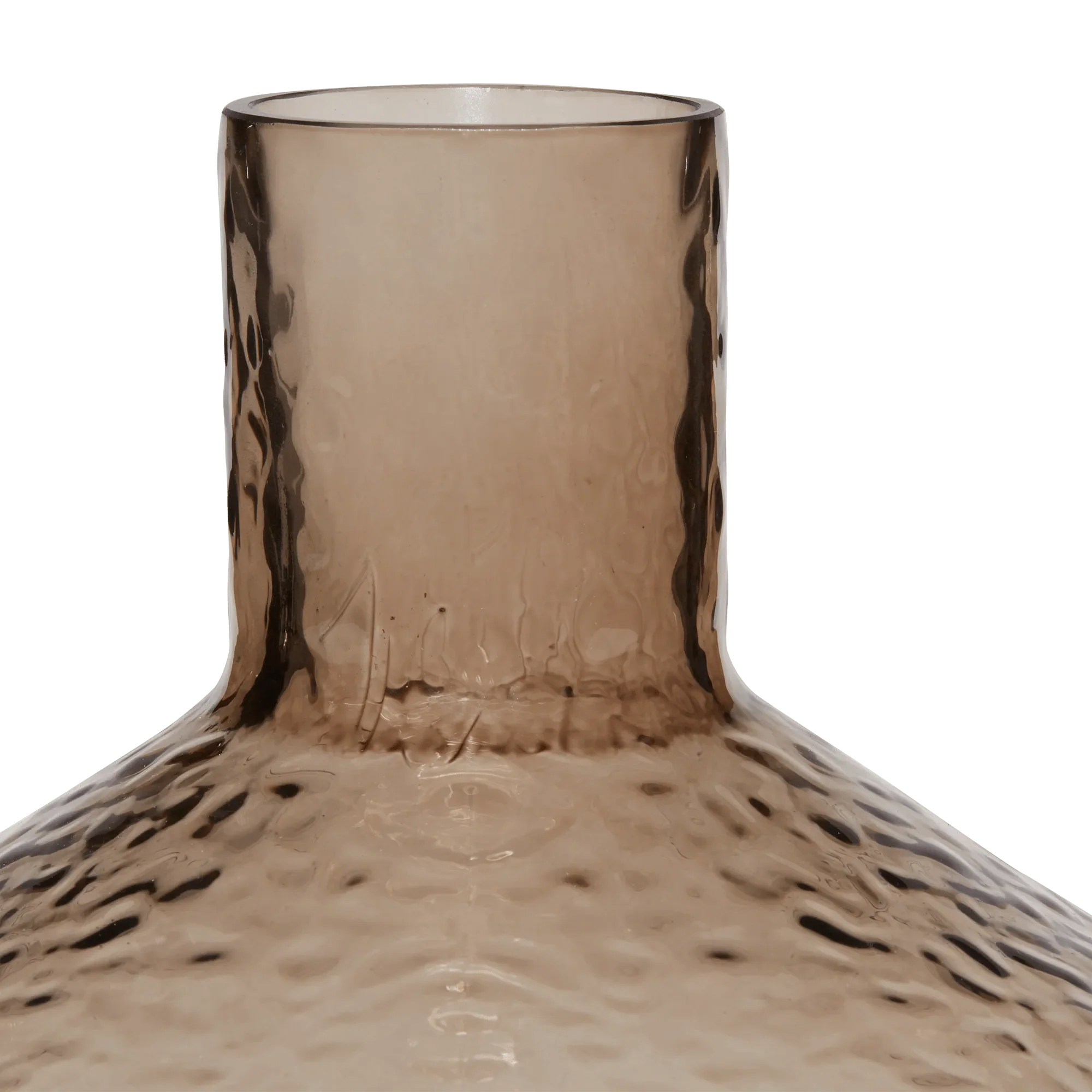 Embossed Decorative Glass Vase - Image 2