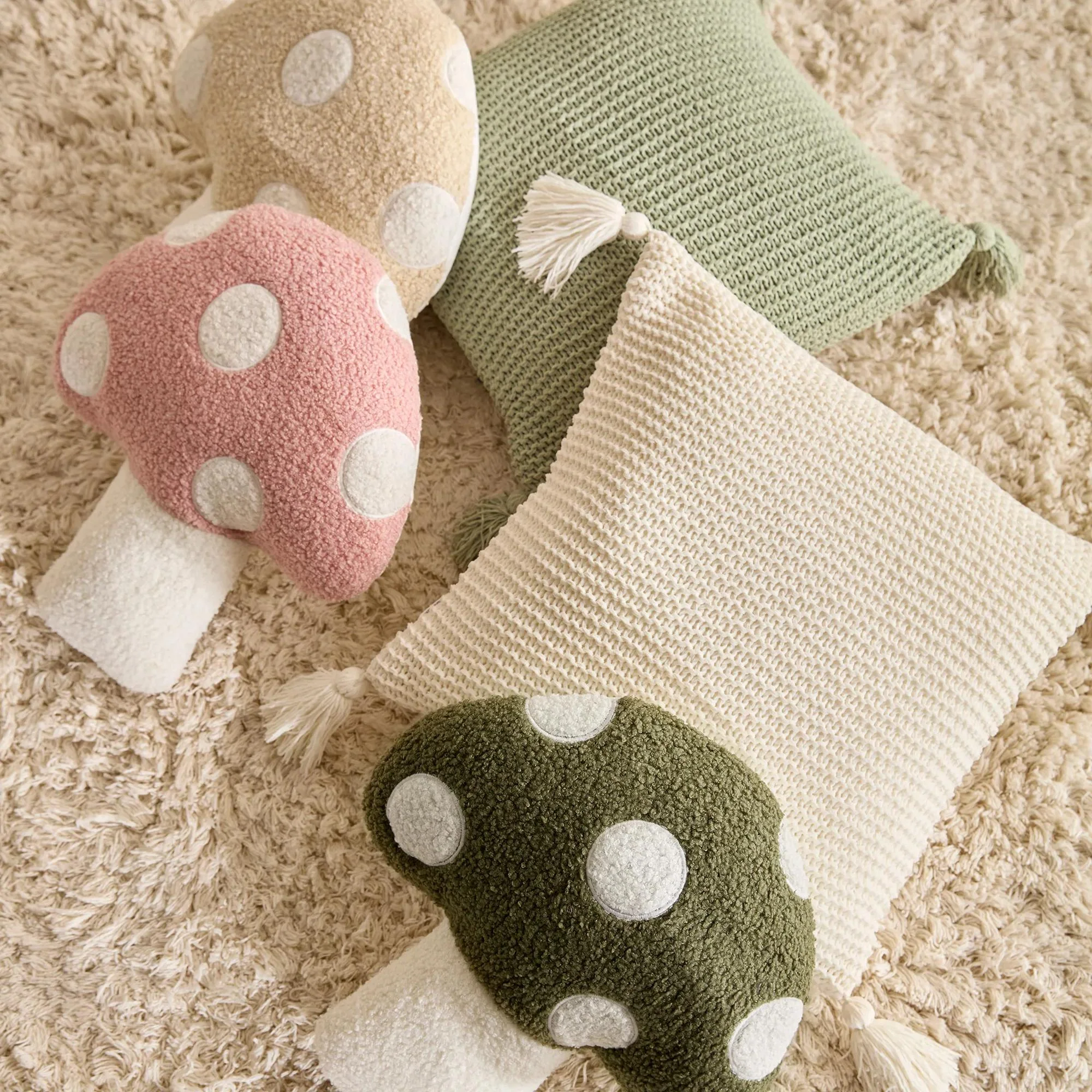 Sage Erna Decorative Pillow with Tassels - Image 5
