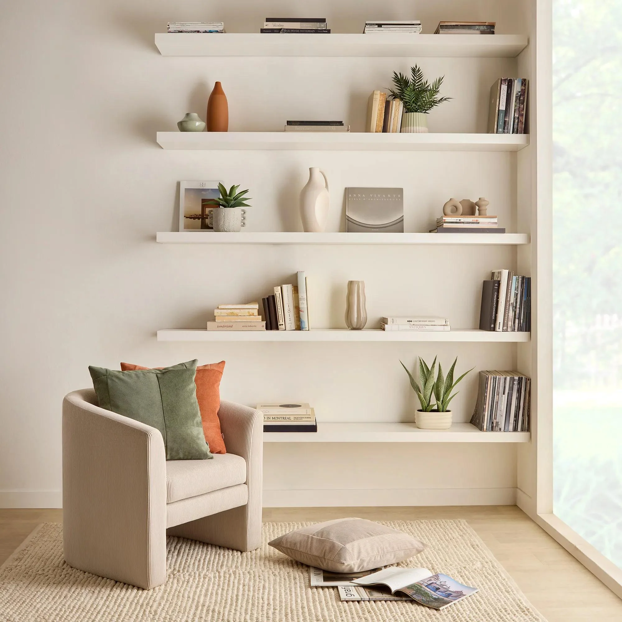 Fabric Accent Chair - Image 9