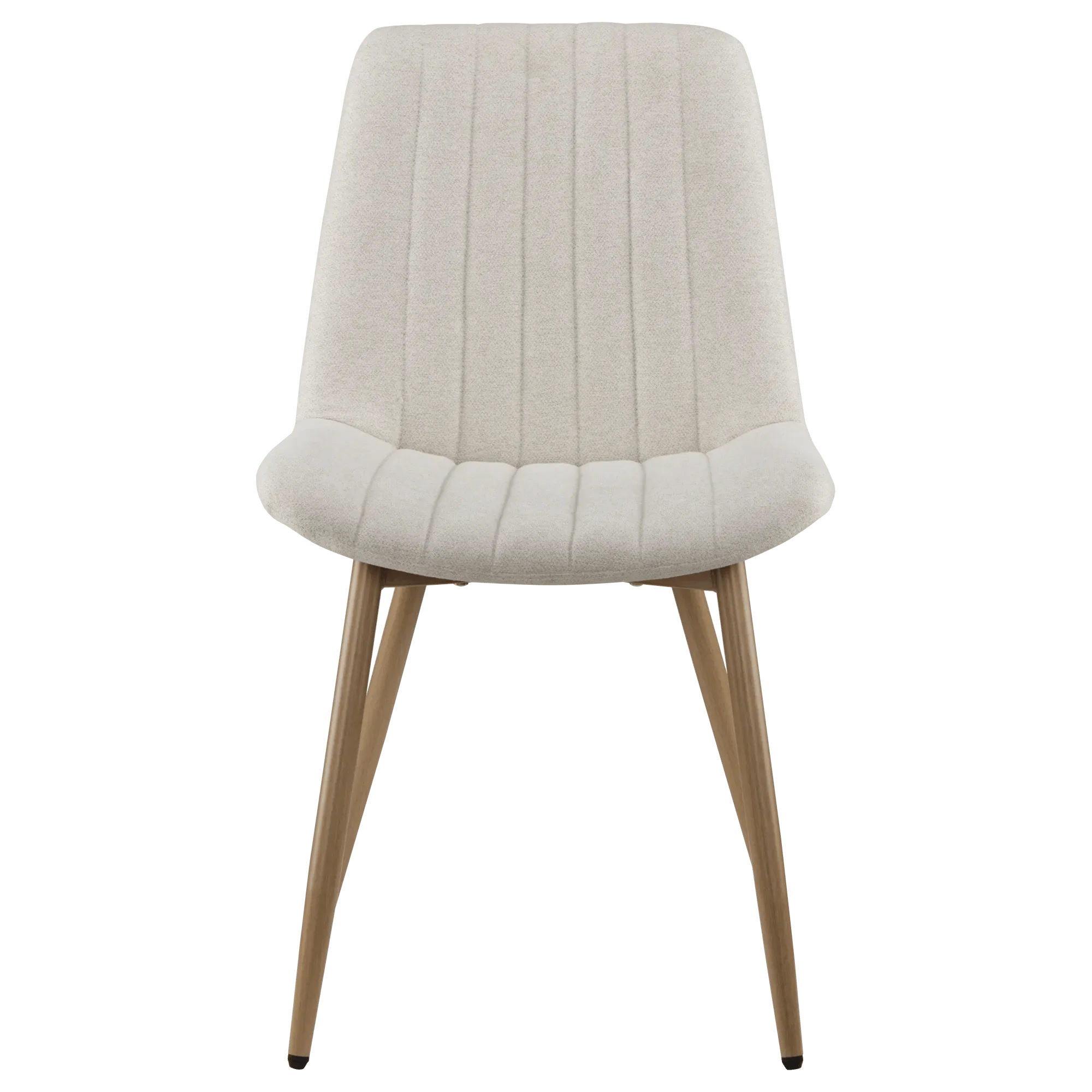 Fabric and Metal Dining Chair - Image 4