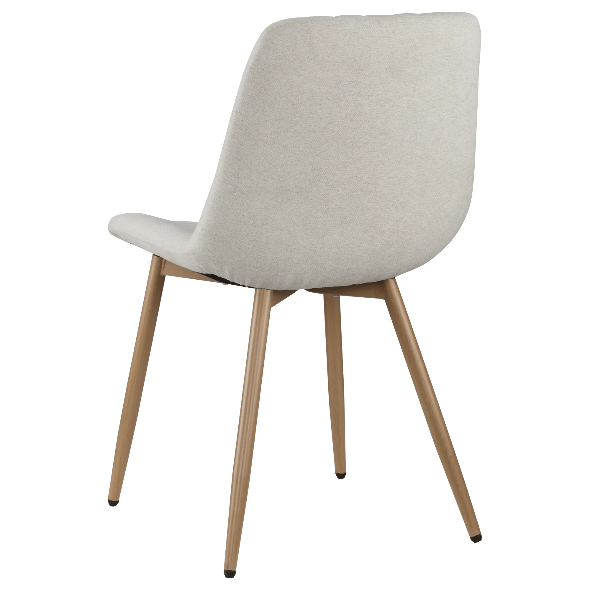 Fabric and Metal Dining Chair - Image 6