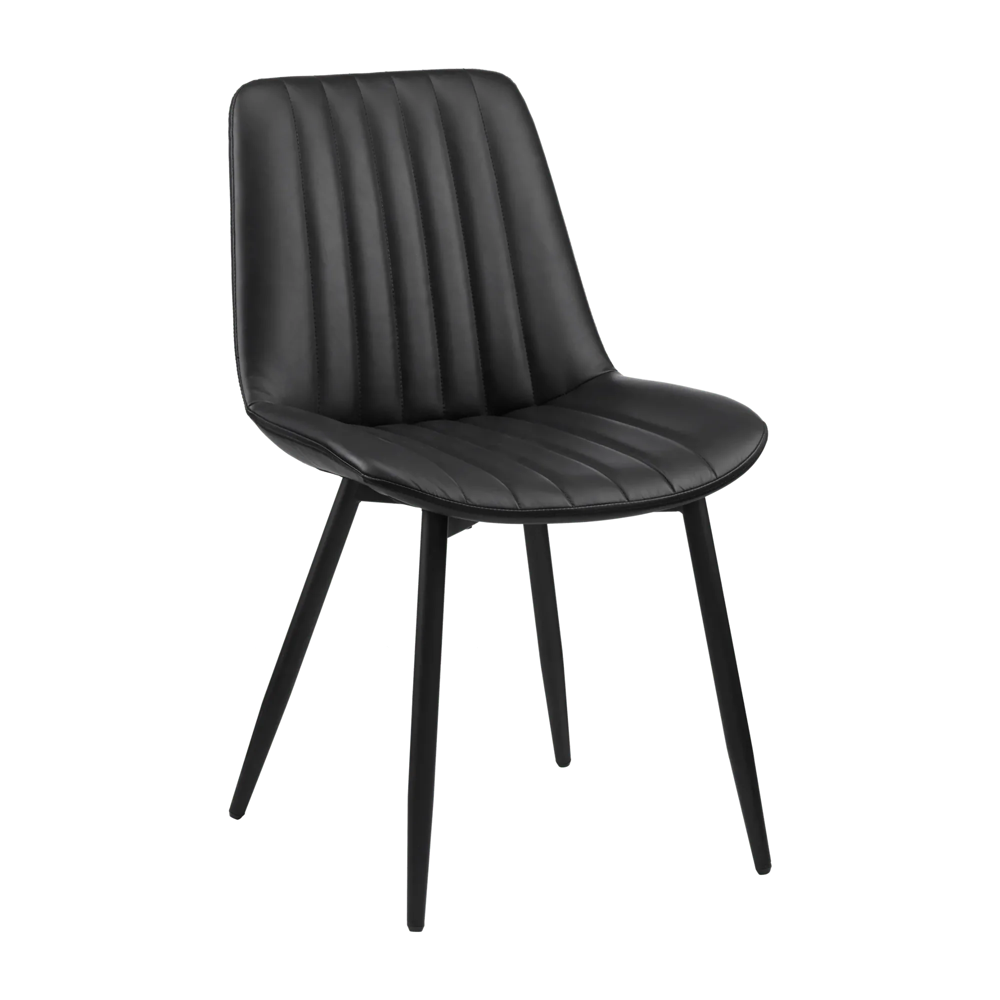 Fabric and Metal Dining Chair