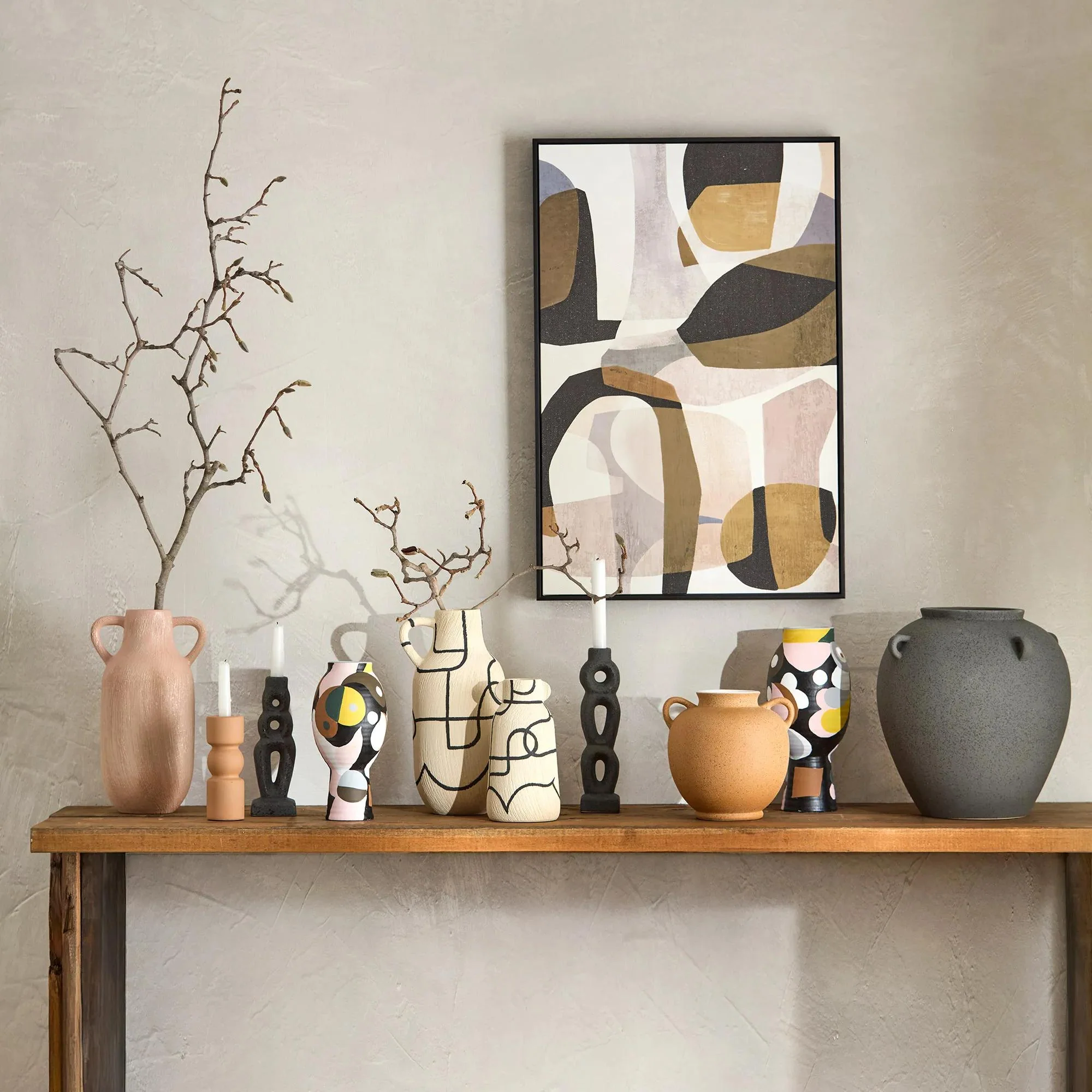 Framed Abstract Wall Art - Image 3