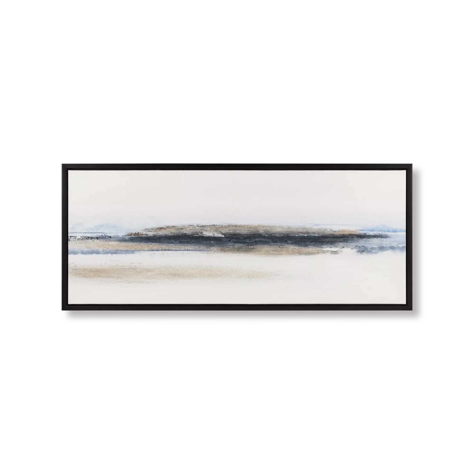 Gel-Embellished Abstract Framed Art