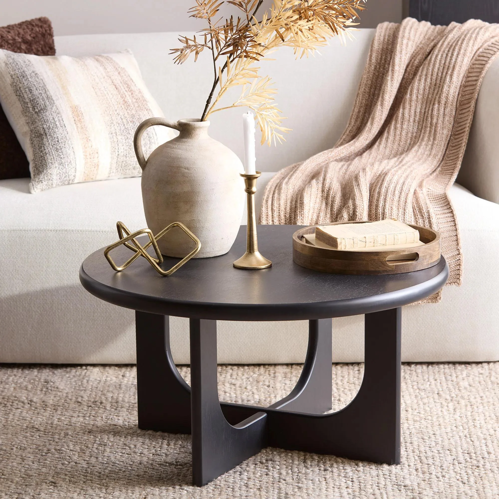 Gold Metal Candle Holder - Image 3