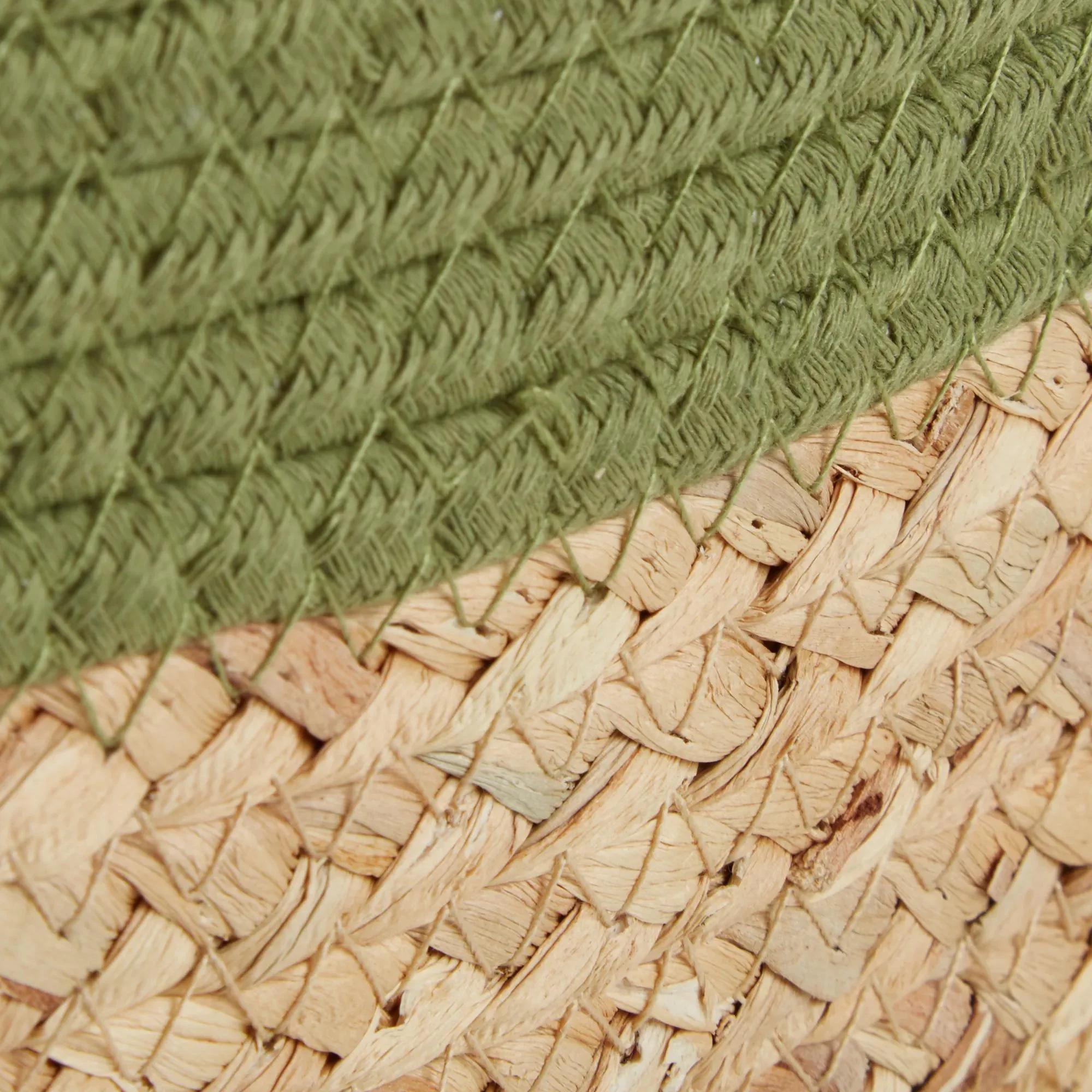 Green Rope Basket - Image 2