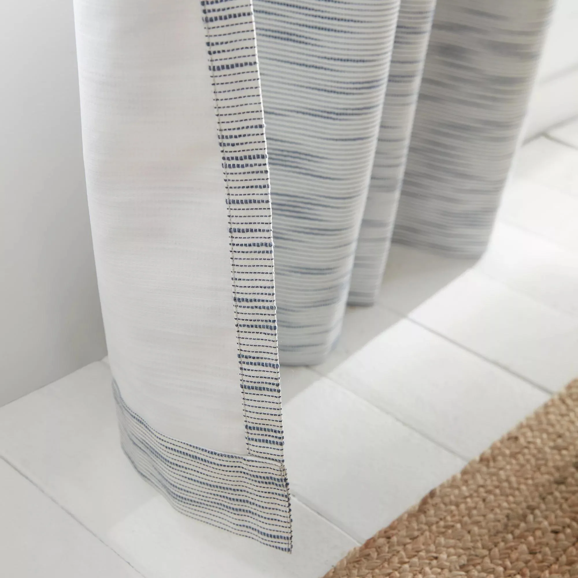 Blue Hadas Grommet Blackout Curtain - Image 8