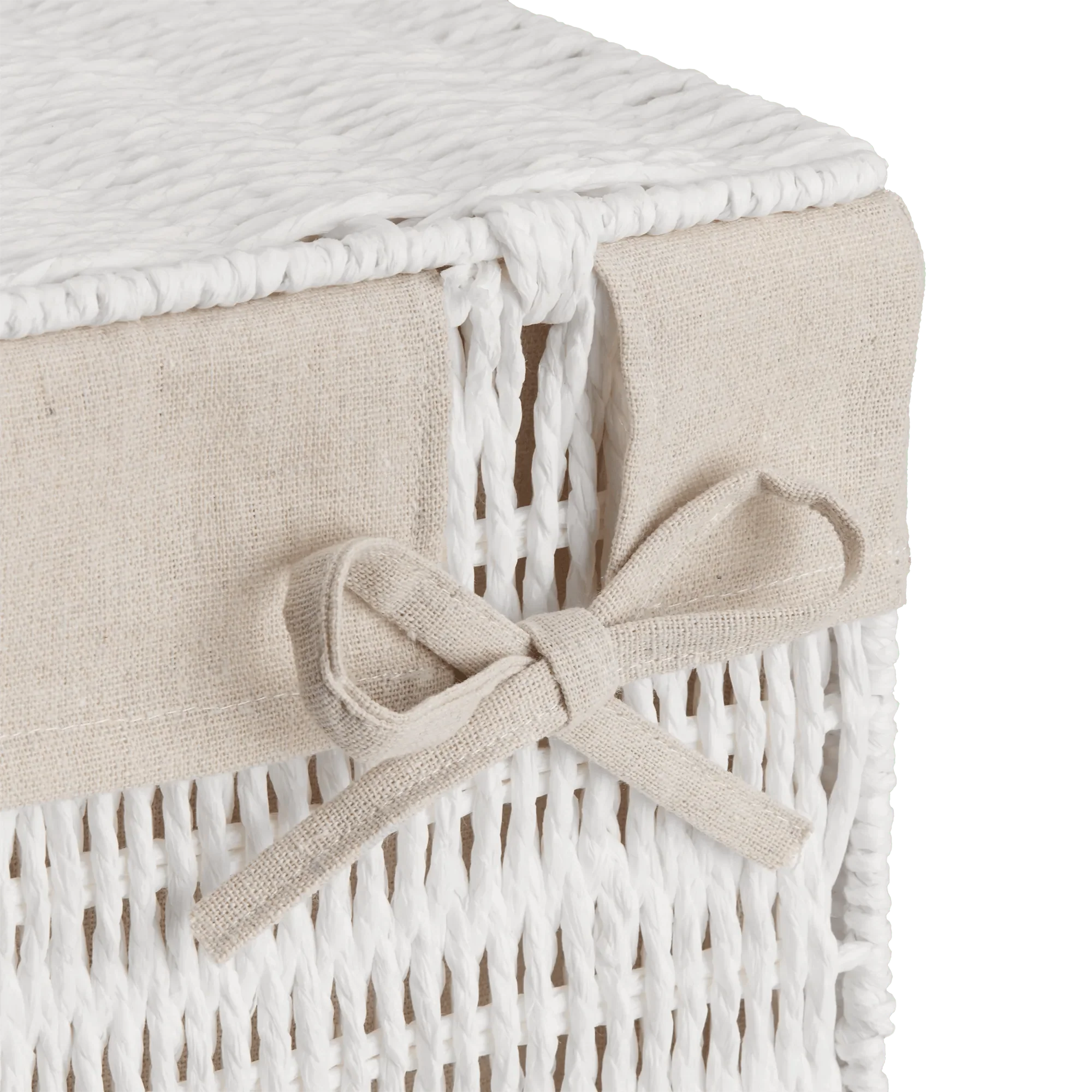 Hamper With Linen Liner - Image 4