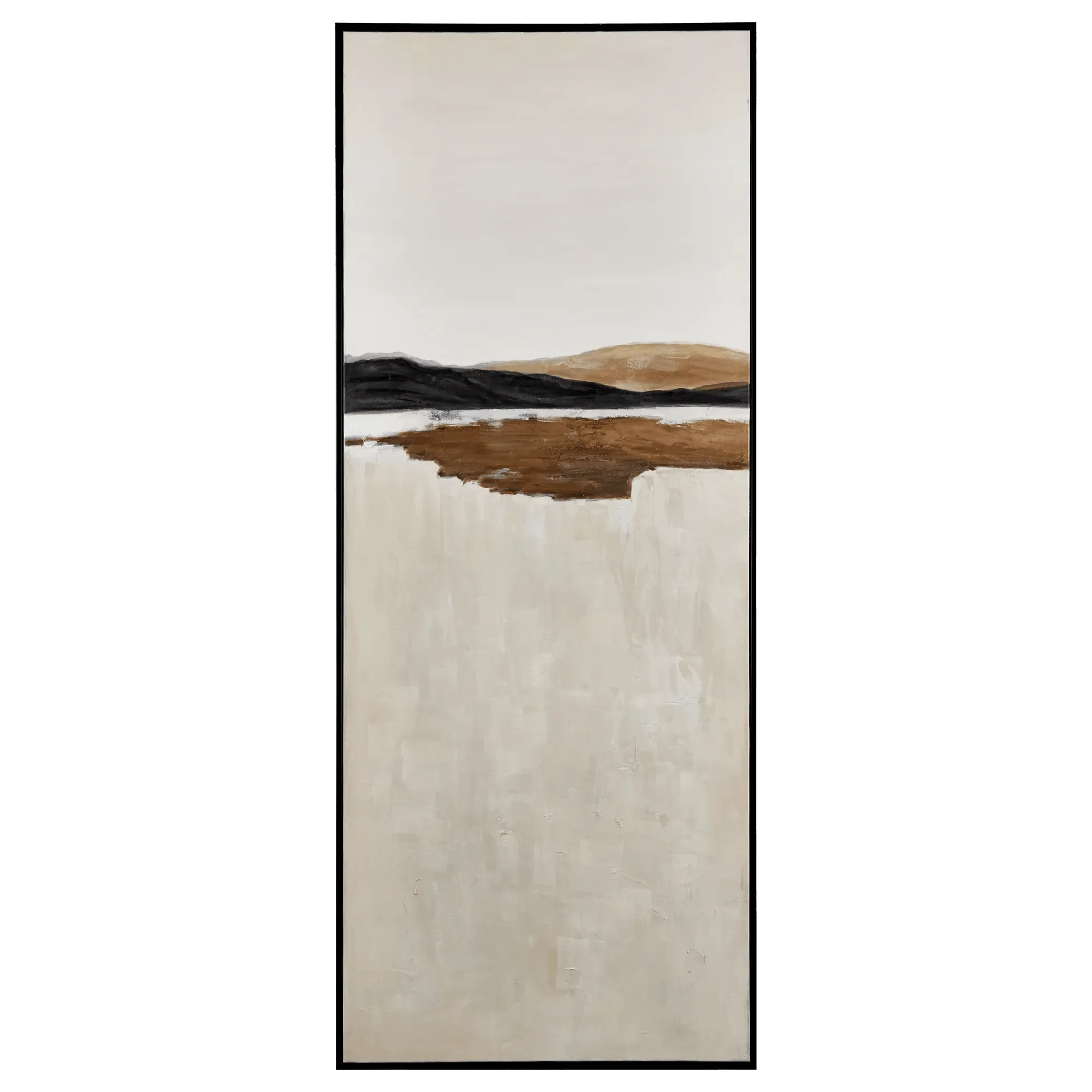Horizon Abstract Framed Art