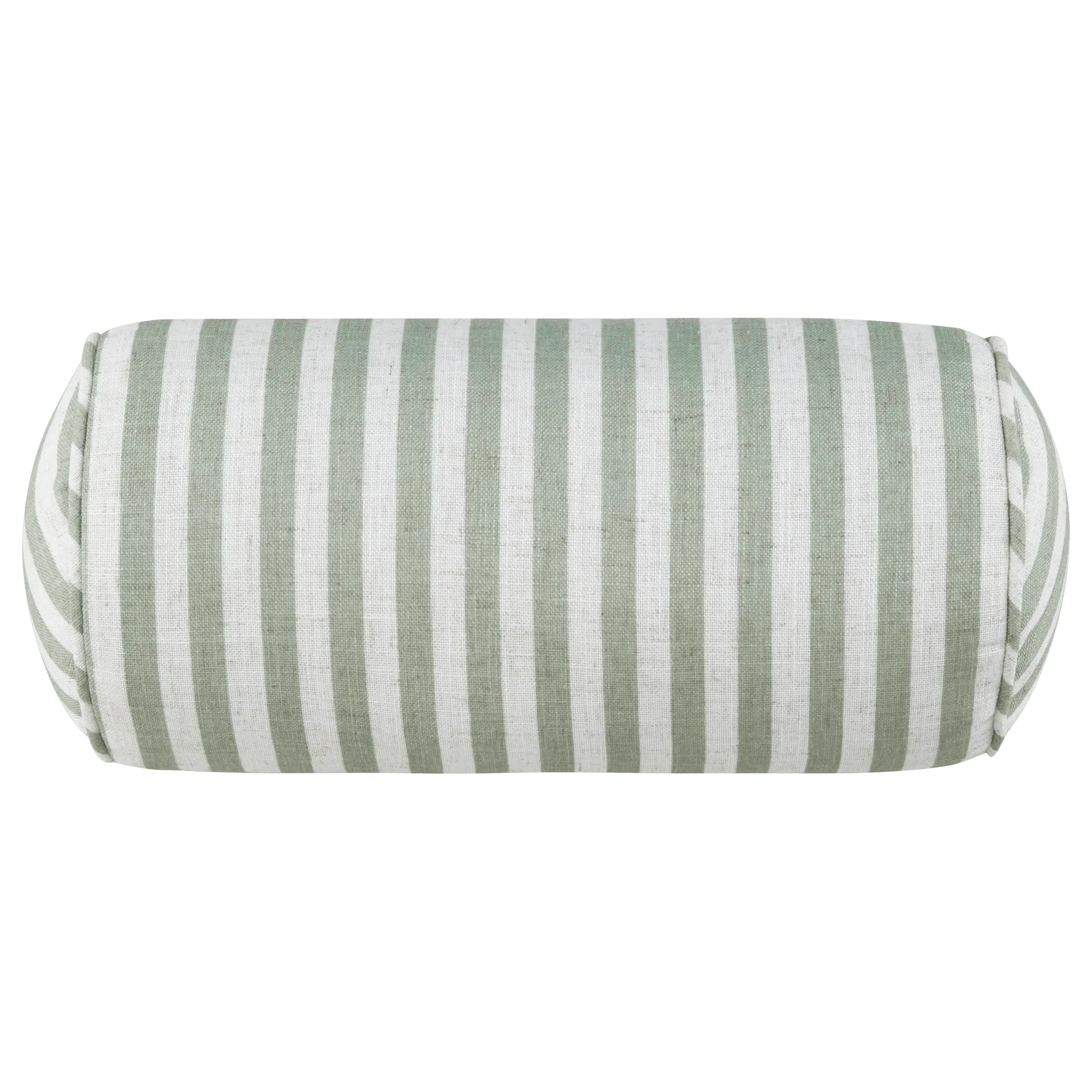 ILLA Green Striped Bolster Pillow