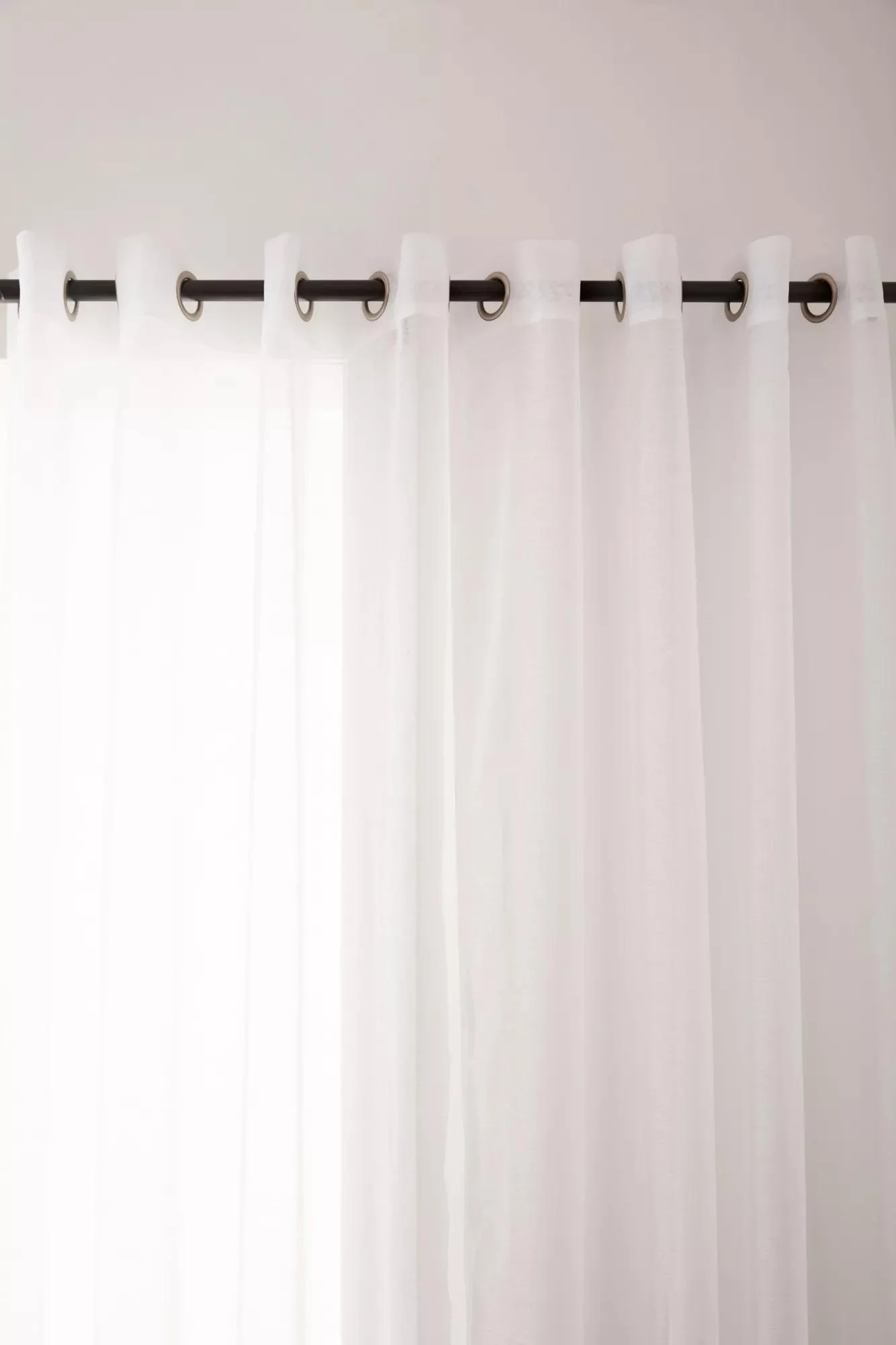 White Kacha Sheer Curtain - Image 5