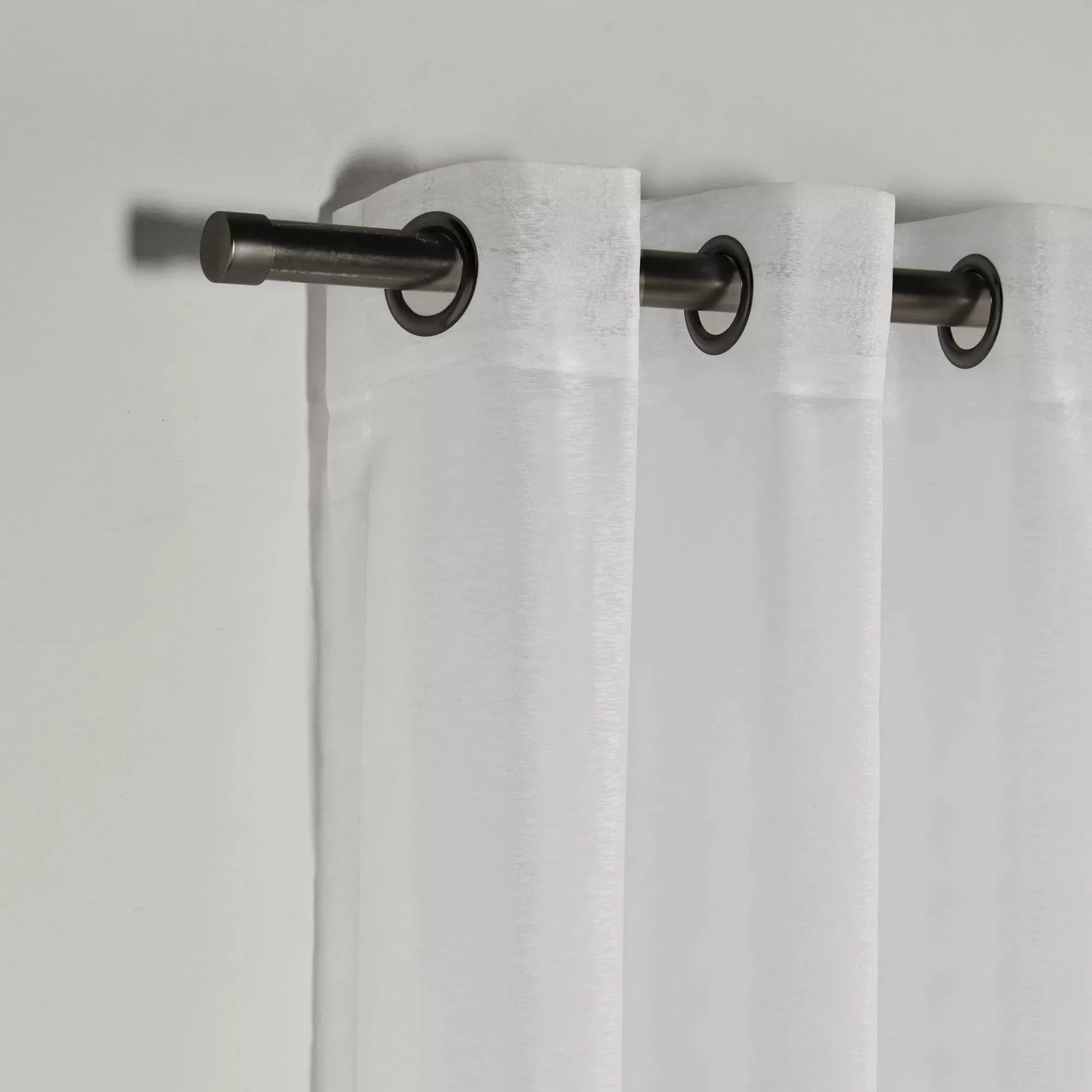 White Kacha Sheer Curtain - Image 8