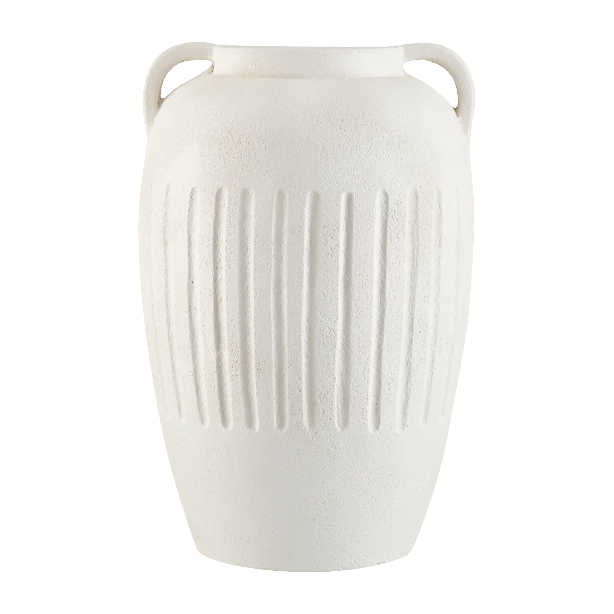 Large Floor Vase with Handles