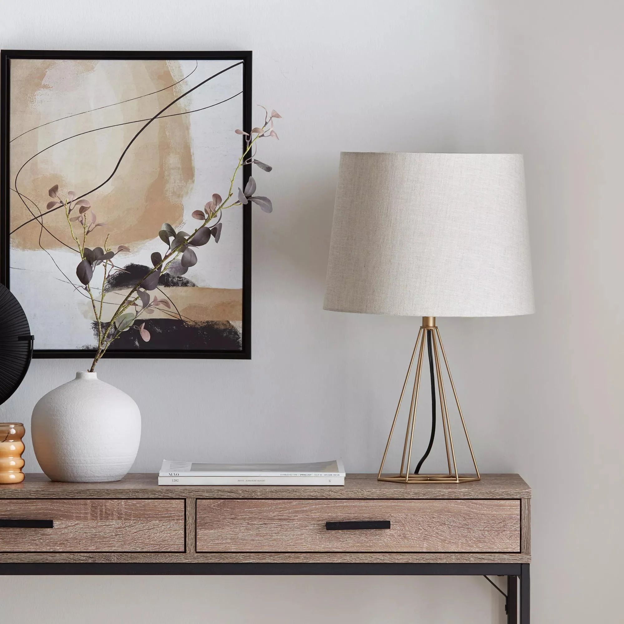 Linen Lamp Shade - Image 2